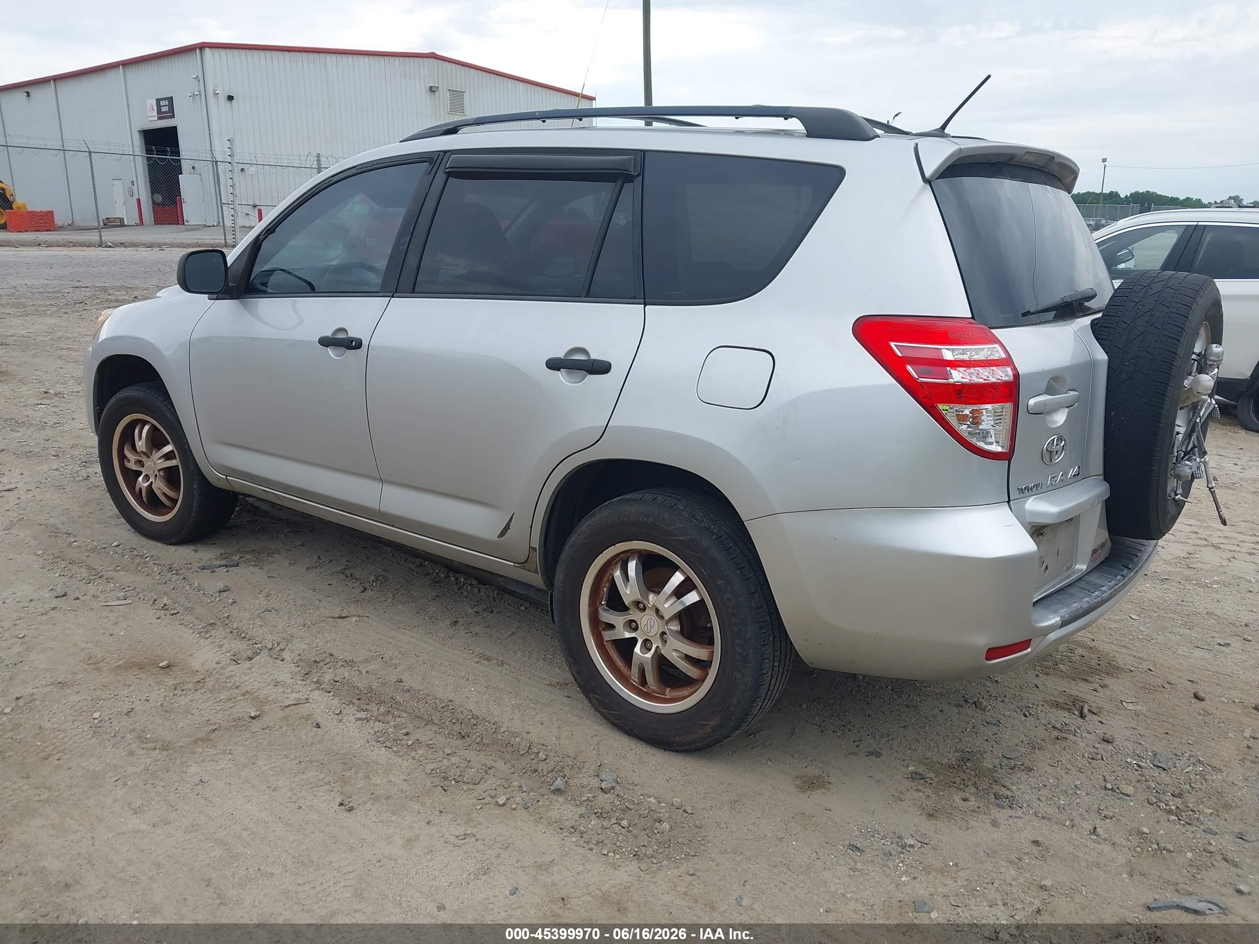 2009 Toyota Rav4 Silver vin: 2T3ZF35V29W016799