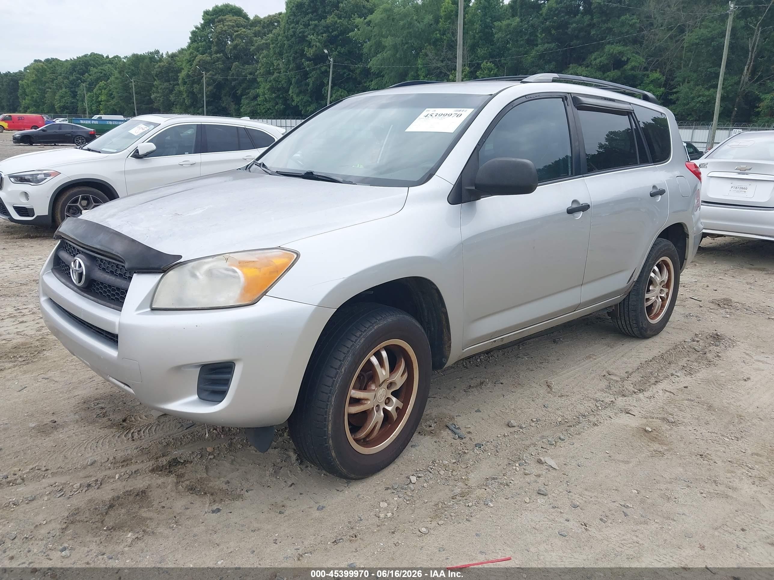 2009 Toyota Rav4 Silver vin: 2T3ZF35V29W016799