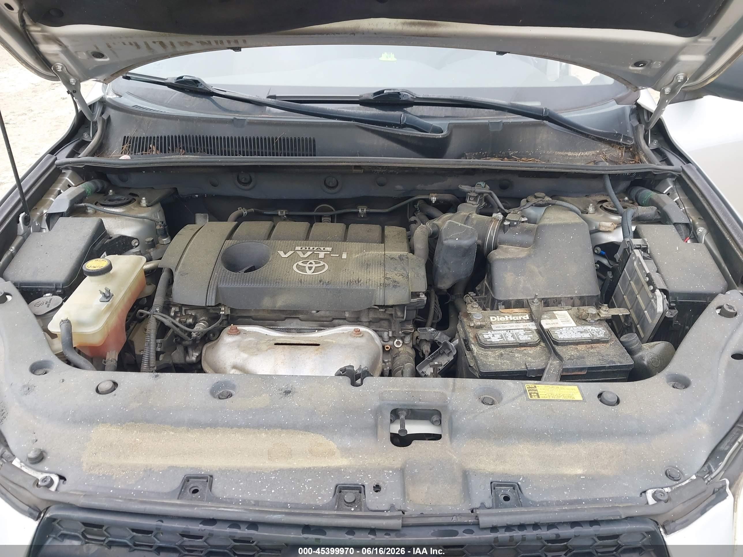 2009 Toyota Rav4 Silver vin: 2T3ZF35V29W016799