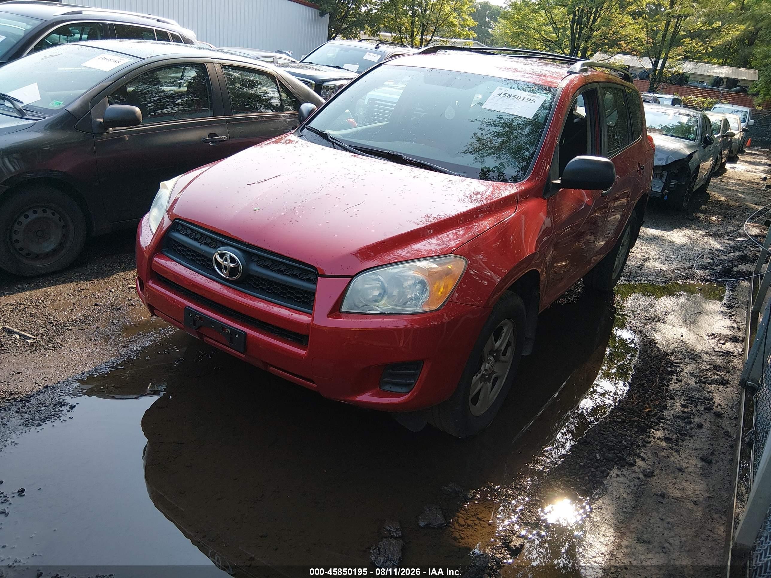 2009 Toyota Rav4   Red vin: 2T3ZF35VX9W013956