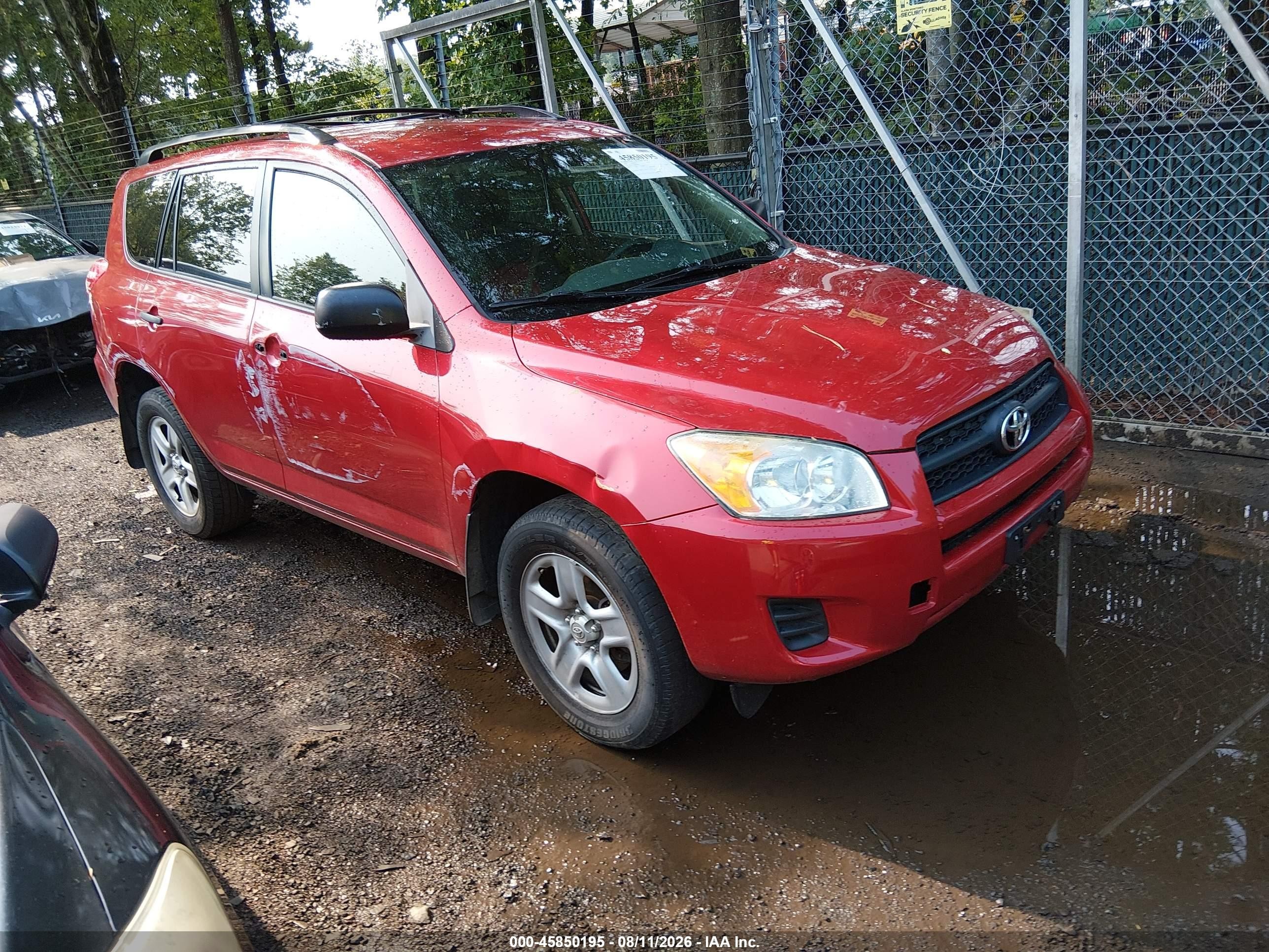 2009 Toyota Rav4   Red vin: 2T3ZF35VX9W013956
