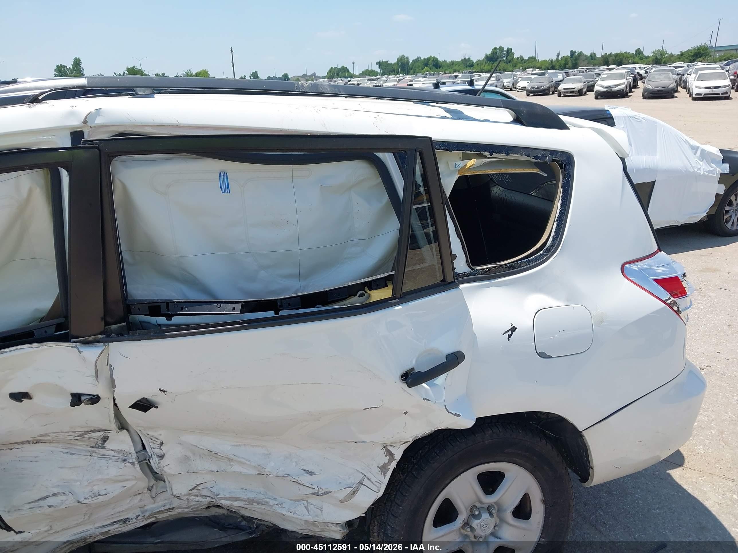 2010 Toyota Rav4   White vin: 2T3ZF4DV0AW018658