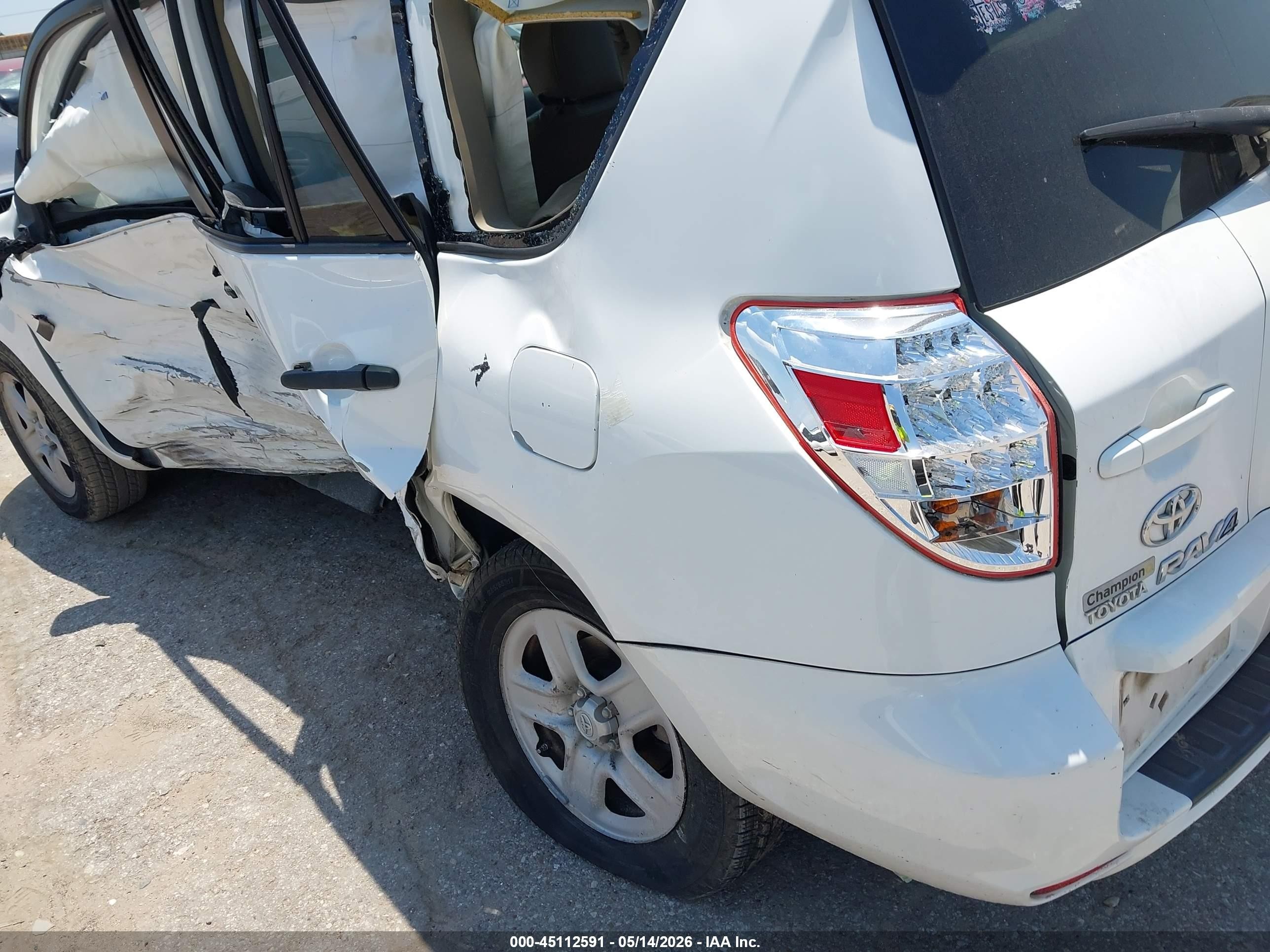 2010 Toyota Rav4   White vin: 2T3ZF4DV0AW018658