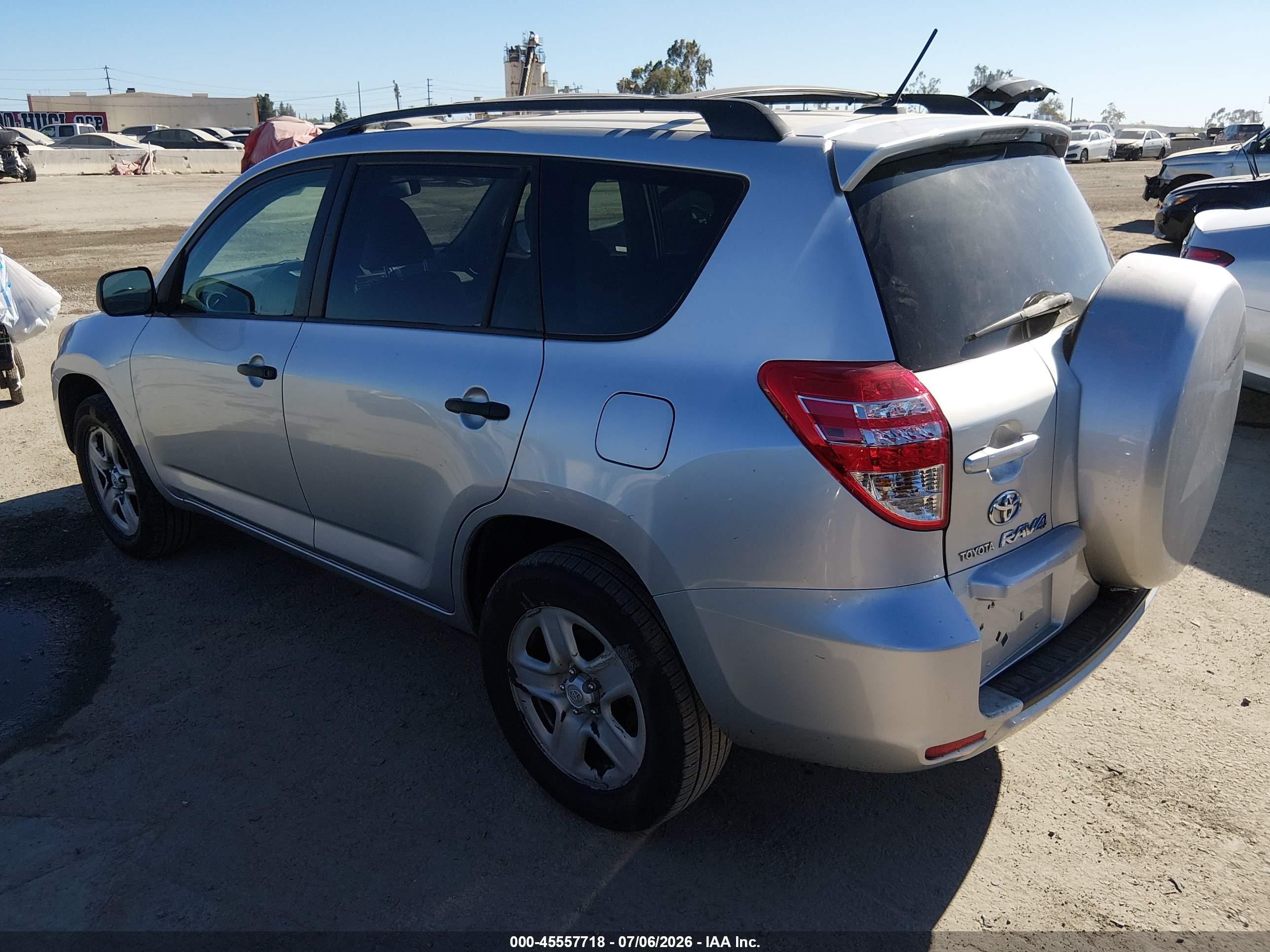 2010 Toyota Rav4 Silver vin: 2T3ZF4DV0AW033628