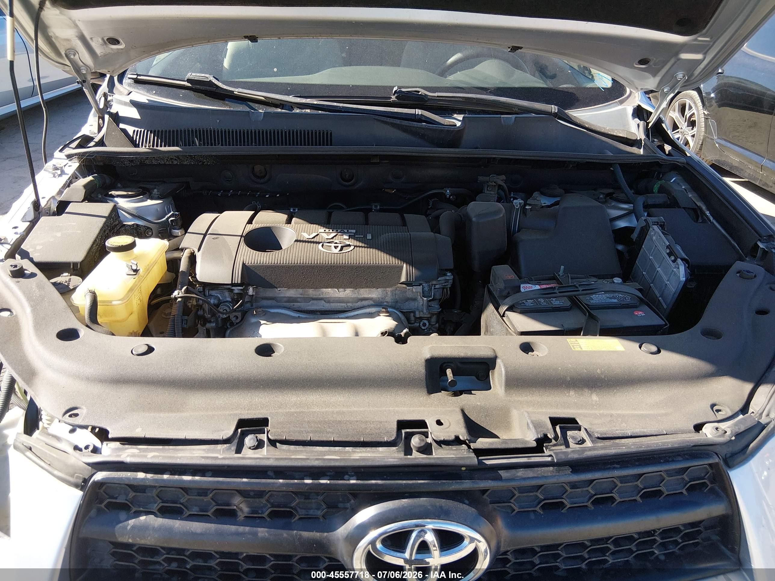 2010 Toyota Rav4 Silver vin: 2T3ZF4DV0AW033628