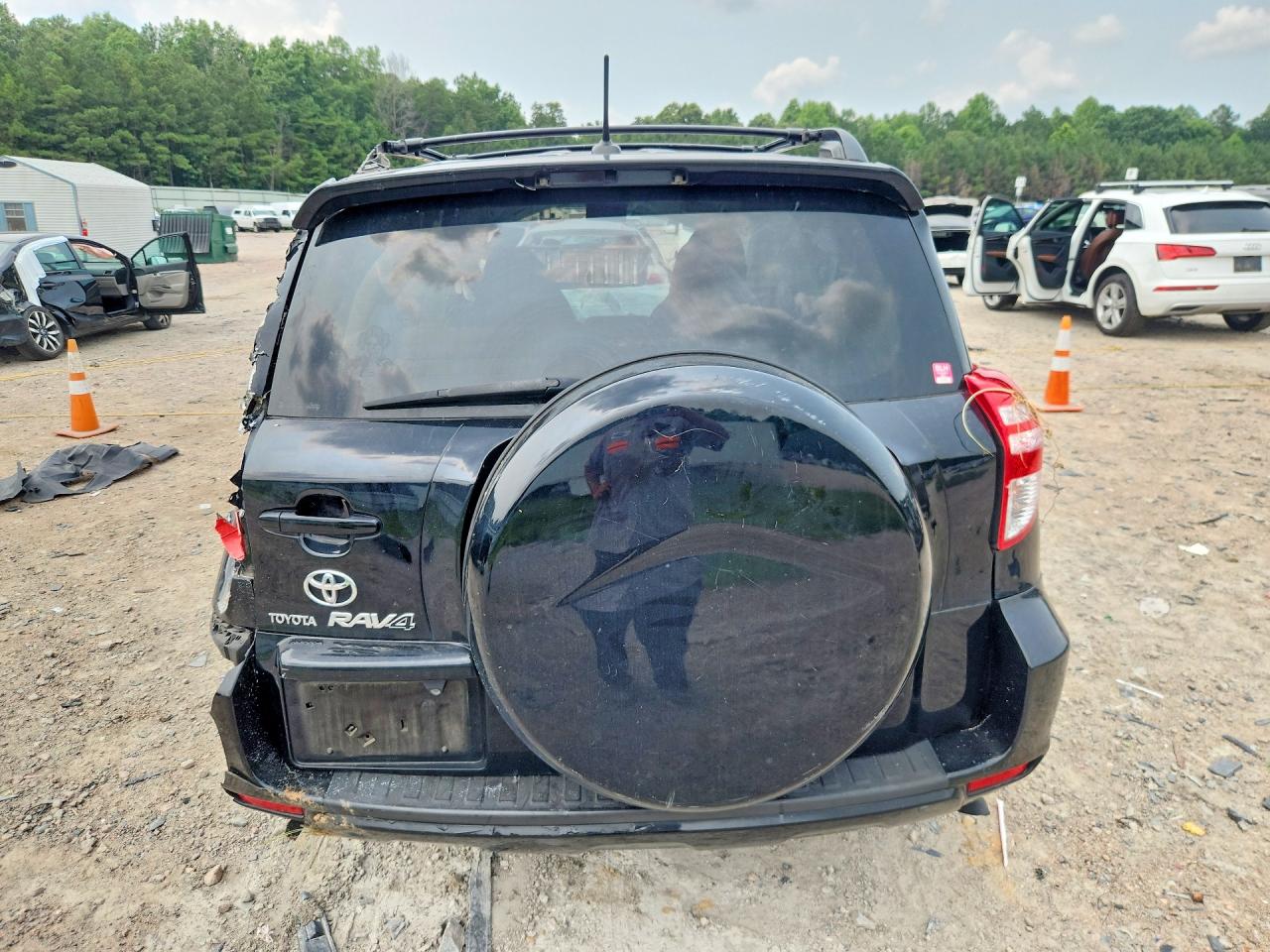 2010 Toyota Rav4 Base Black vin: 2T3ZF4DV0AW035007