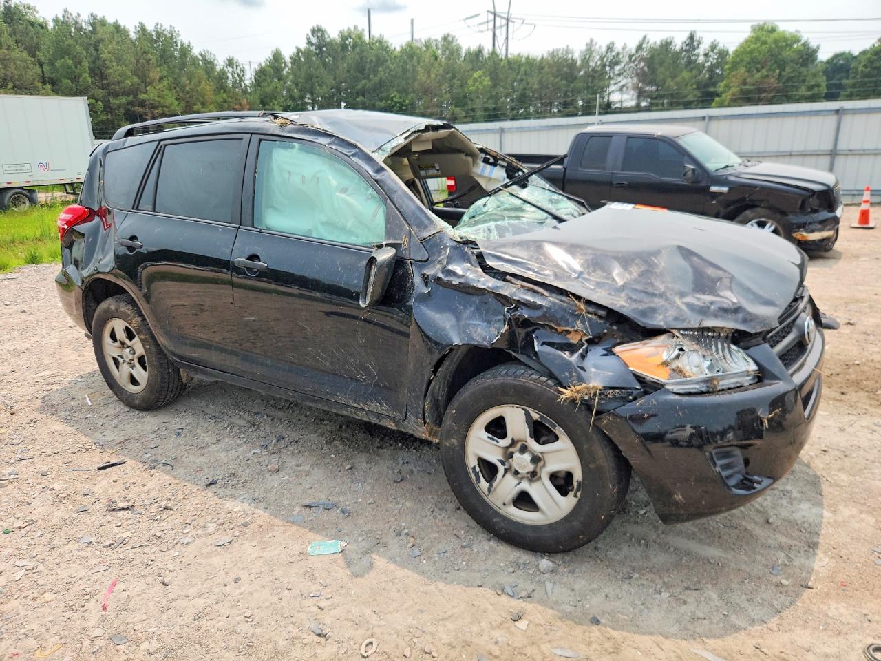 2010 Toyota Rav4 Base Black vin: 2T3ZF4DV0AW035007