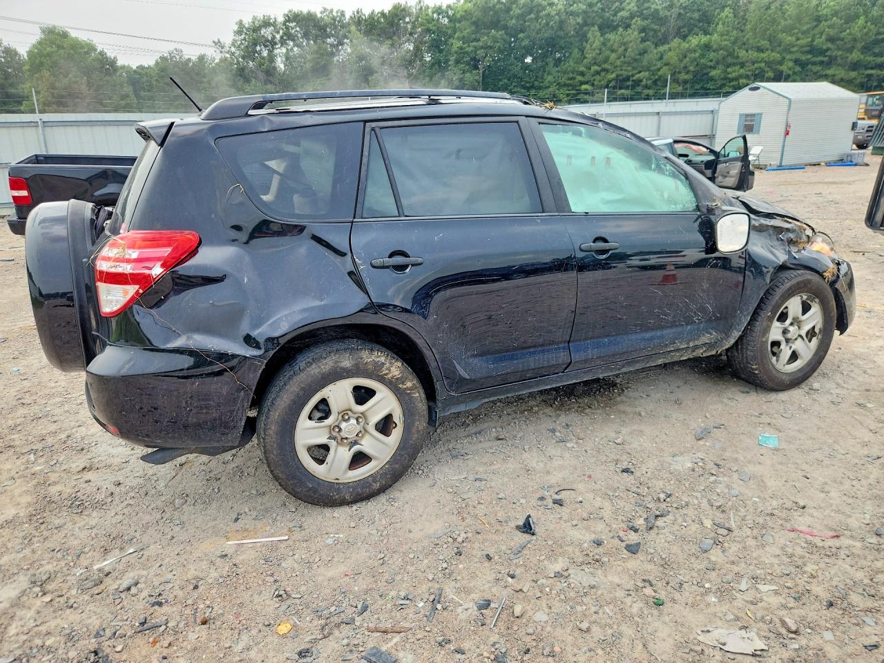 2010 Toyota Rav4 Base Black vin: 2T3ZF4DV0AW035007
