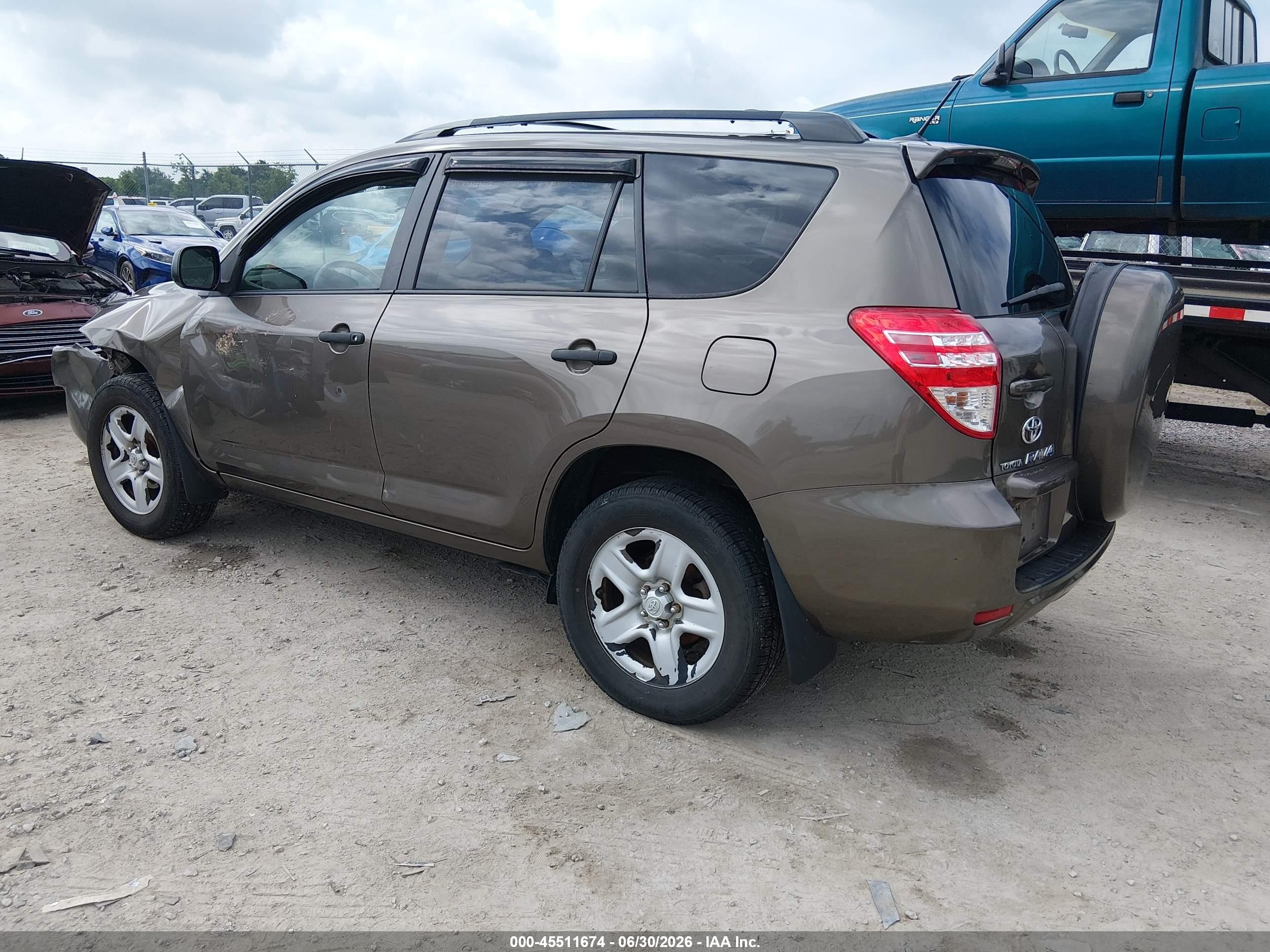 2010 Toyota Rav4   Green vin: 2T3ZF4DV0AW042314