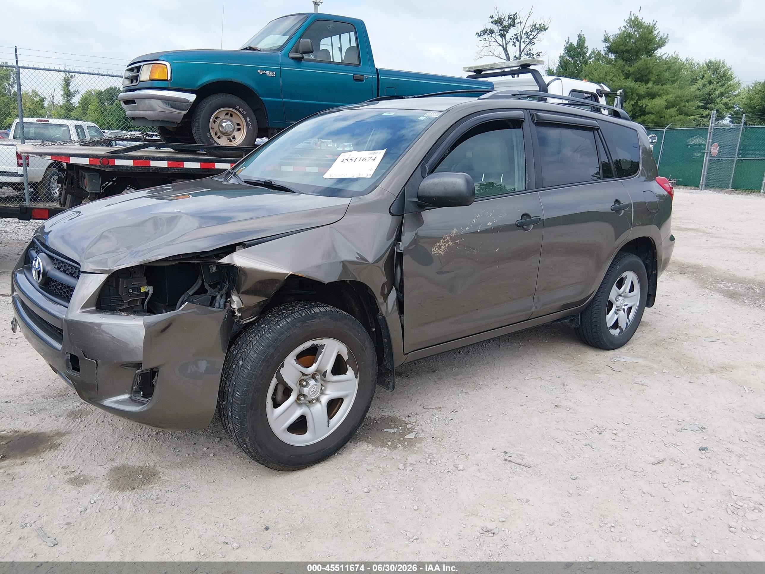 2010 Toyota Rav4   Green vin: 2T3ZF4DV0AW042314