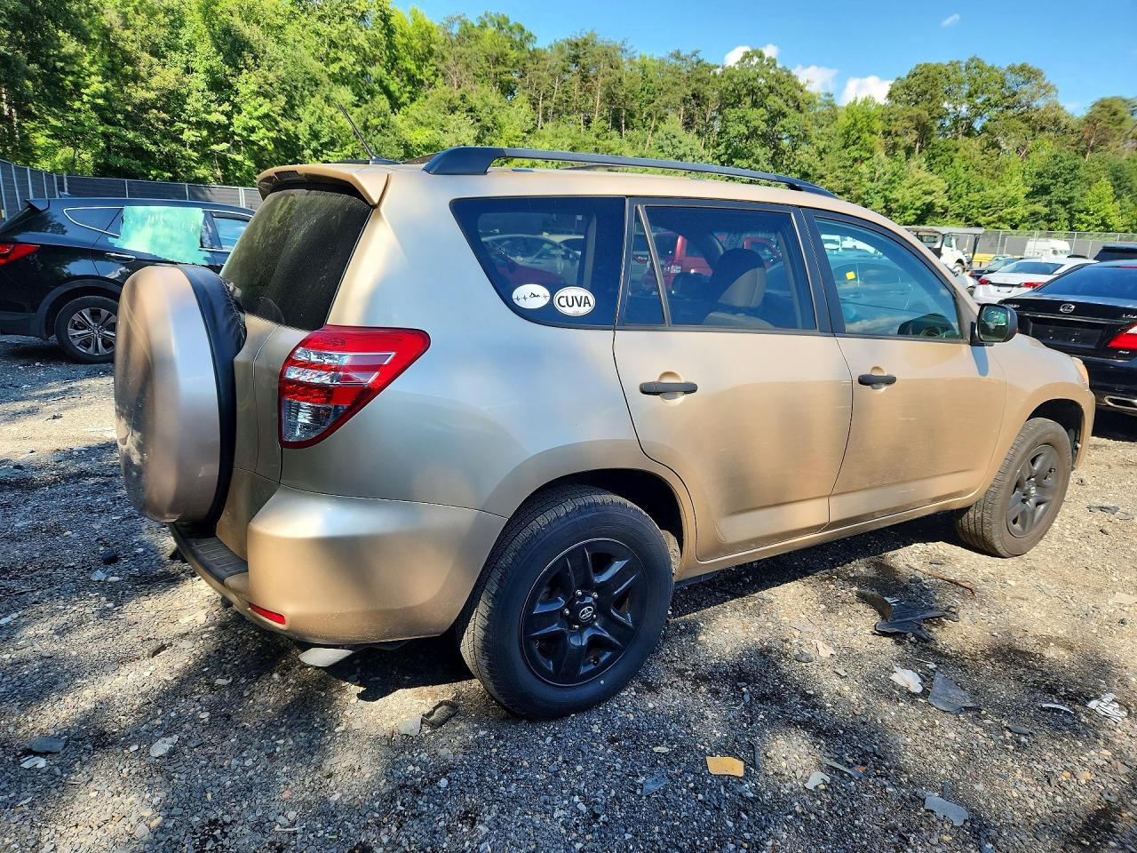 2010 Toyota Rav4 Base Gold vin: 2T3ZF4DV0AW052003