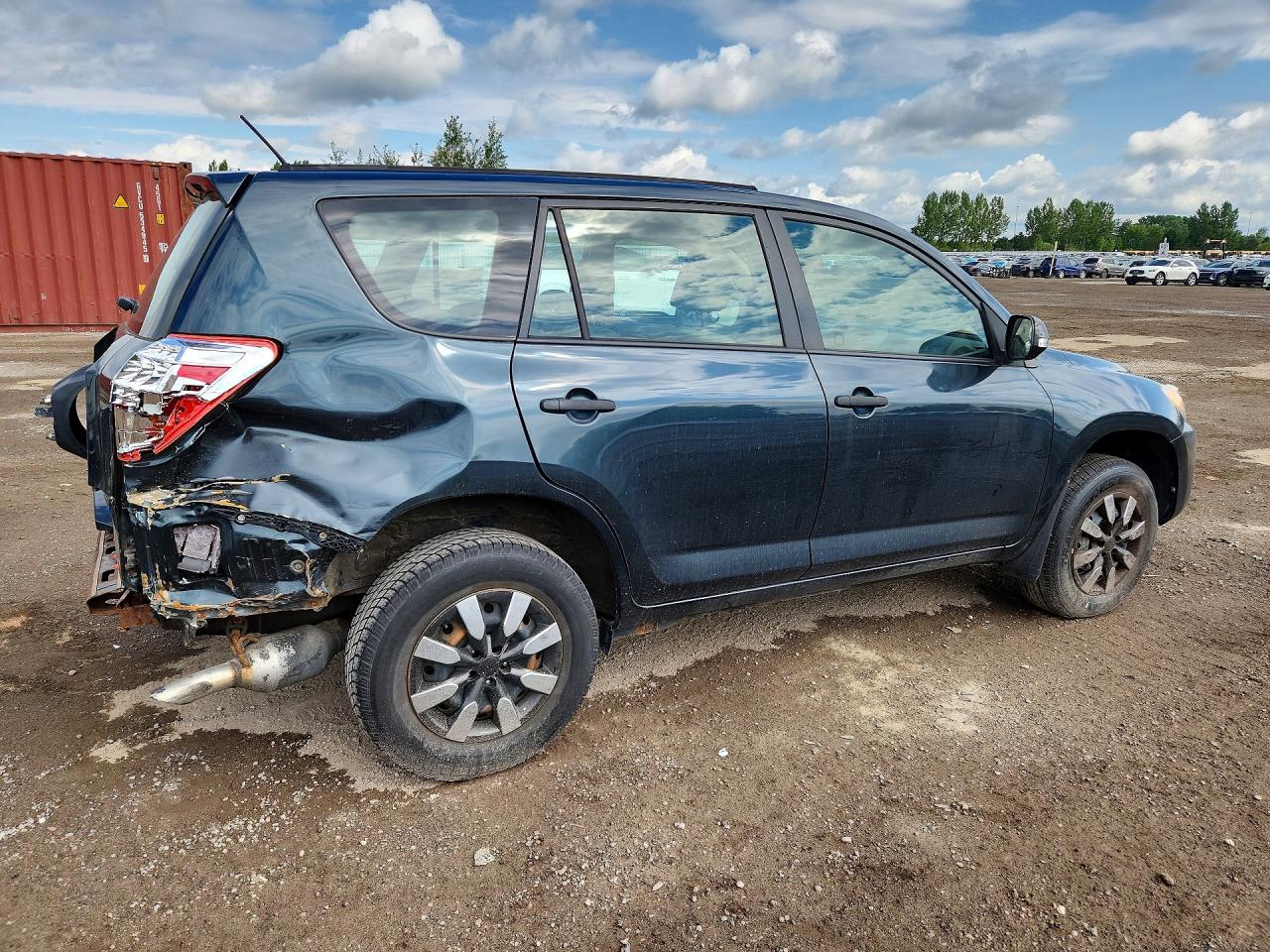 2011 Toyota Rav4 Base Blue vin: 2T3ZF4DV0BW055209