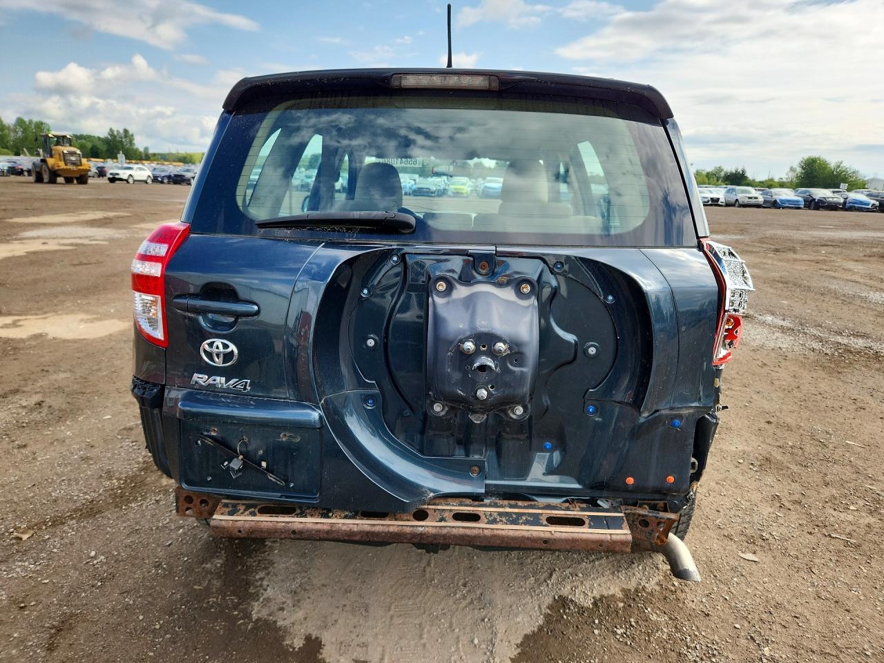 2011 Toyota Rav4 Base Blue vin: 2T3ZF4DV0BW055209
