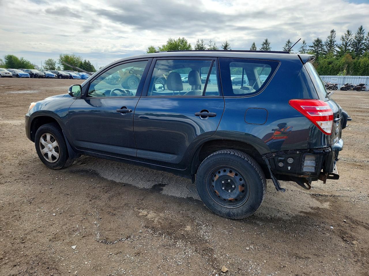 2011 Toyota Rav4 Base Blue vin: 2T3ZF4DV0BW055209