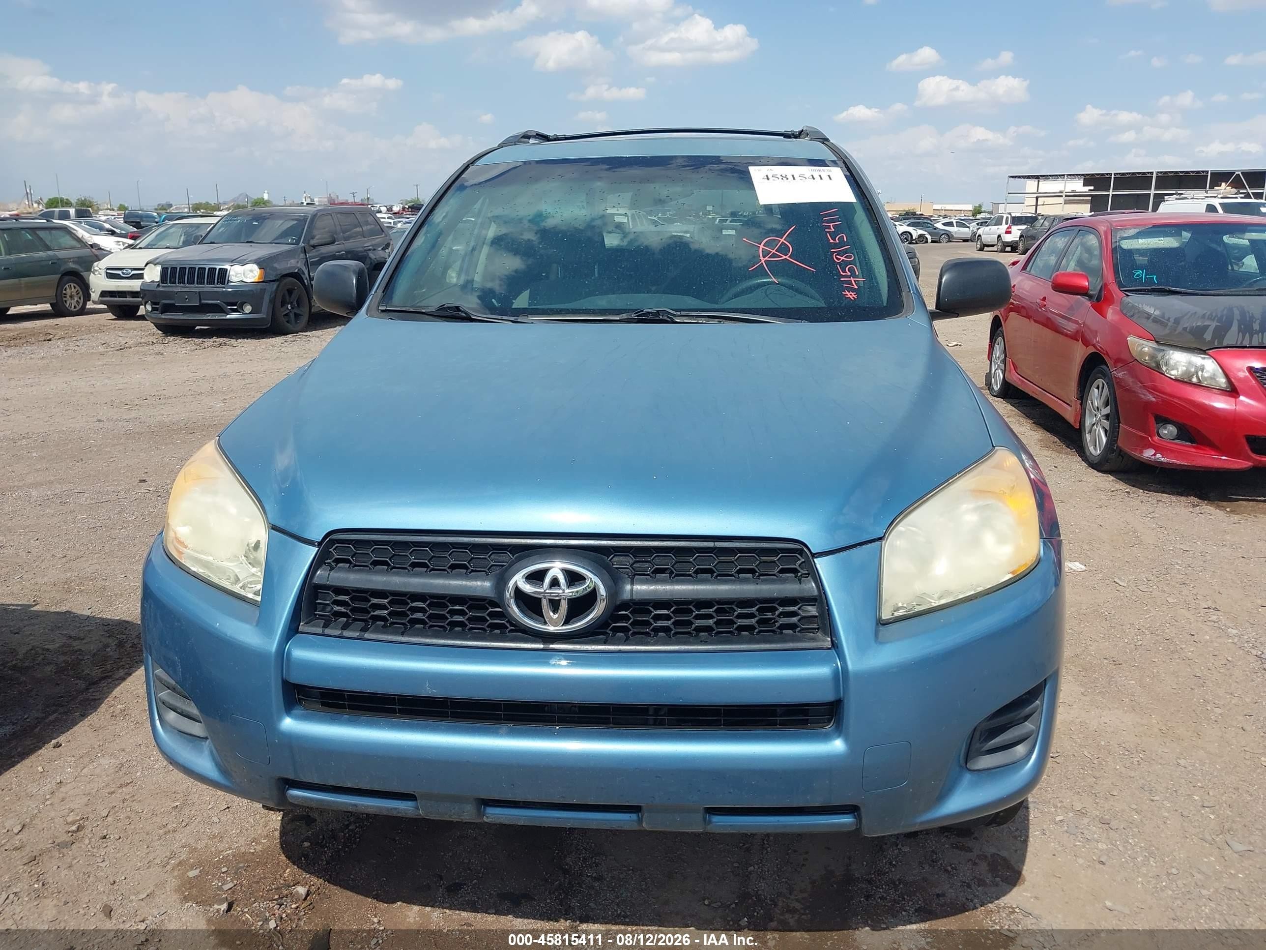 2011 Toyota Rav4   Blue vin: 2T3ZF4DV0BW068722