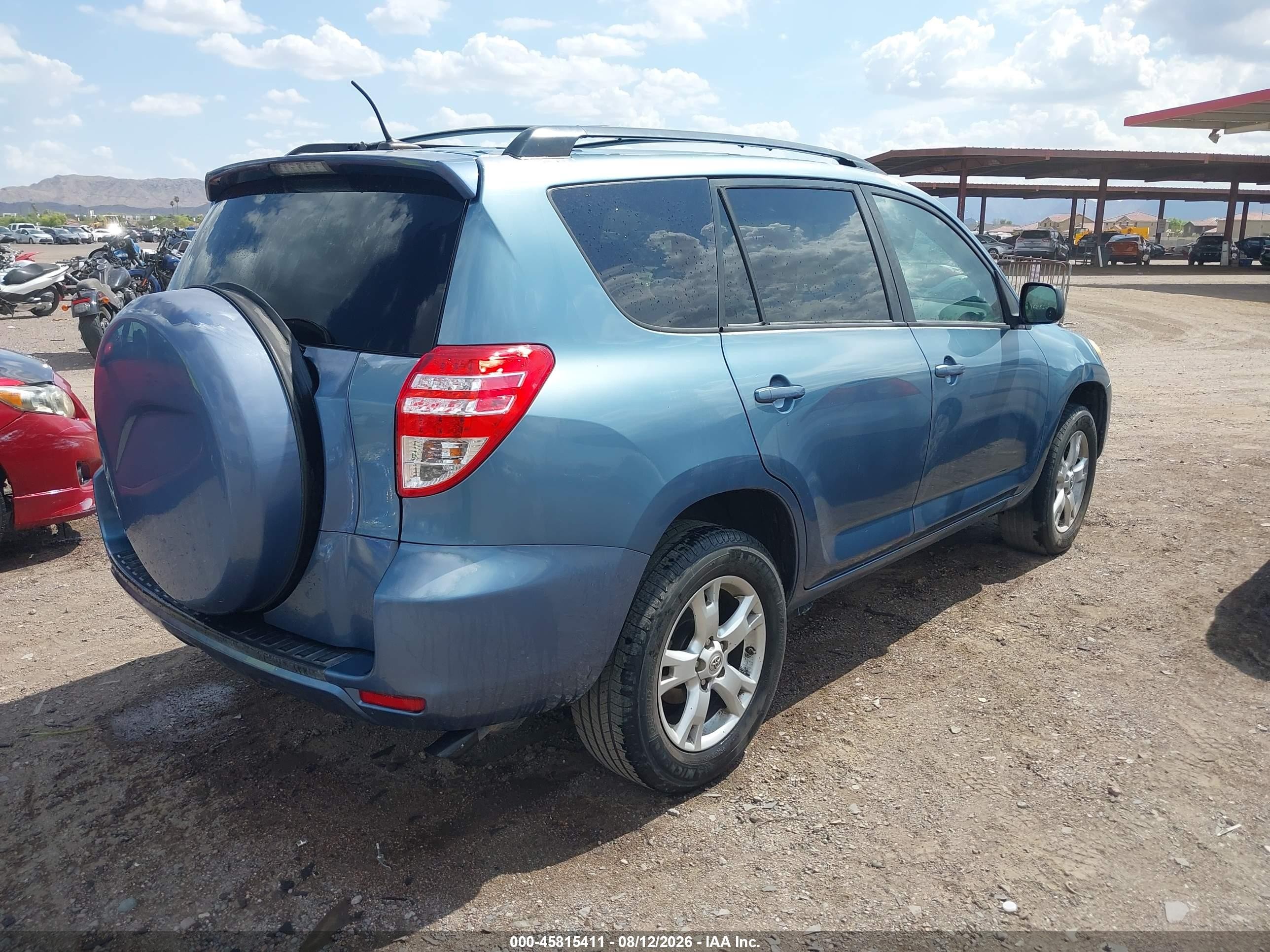 2011 Toyota Rav4   Blue vin: 2T3ZF4DV0BW068722