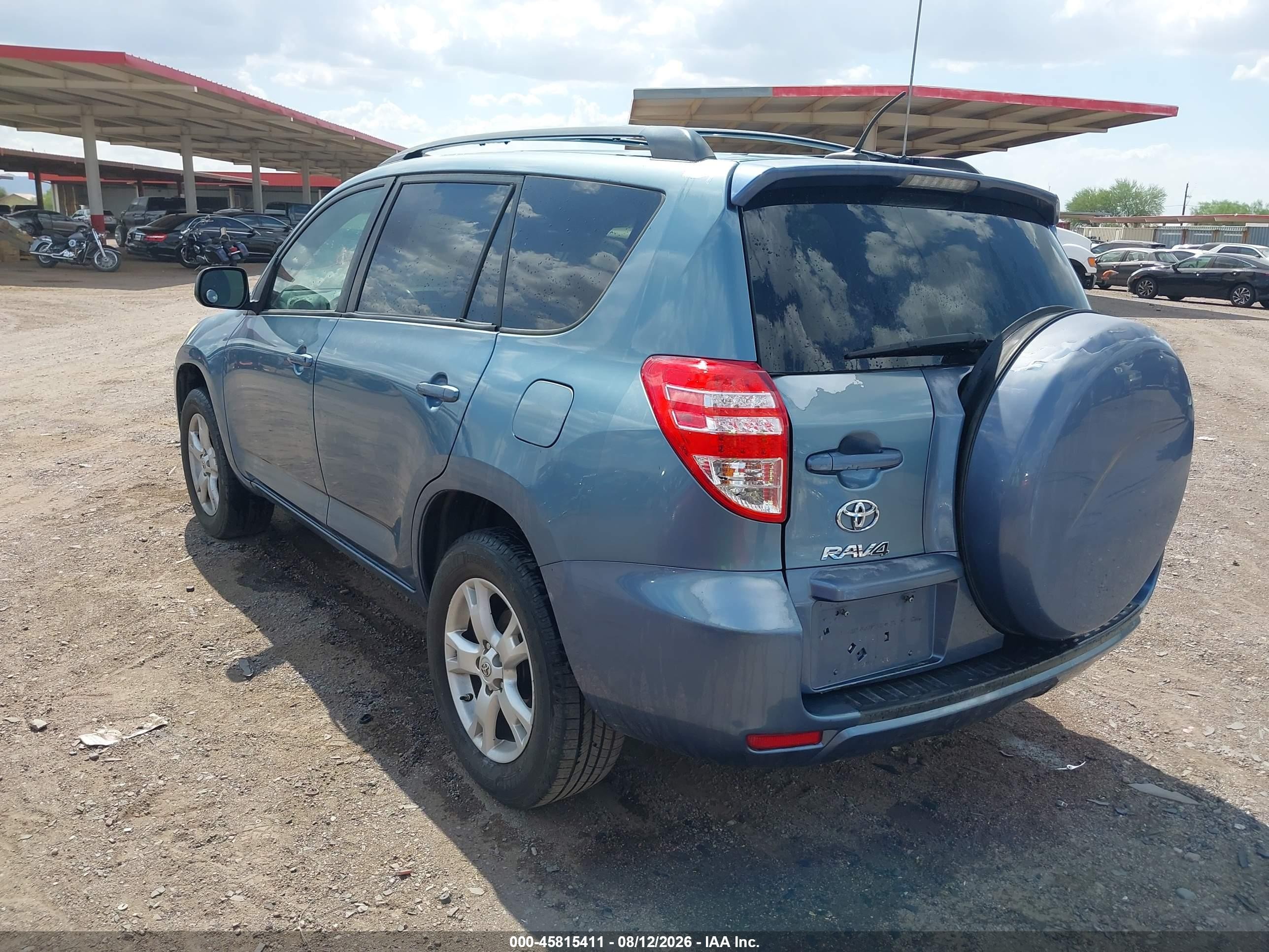 2011 Toyota Rav4   Blue vin: 2T3ZF4DV0BW068722