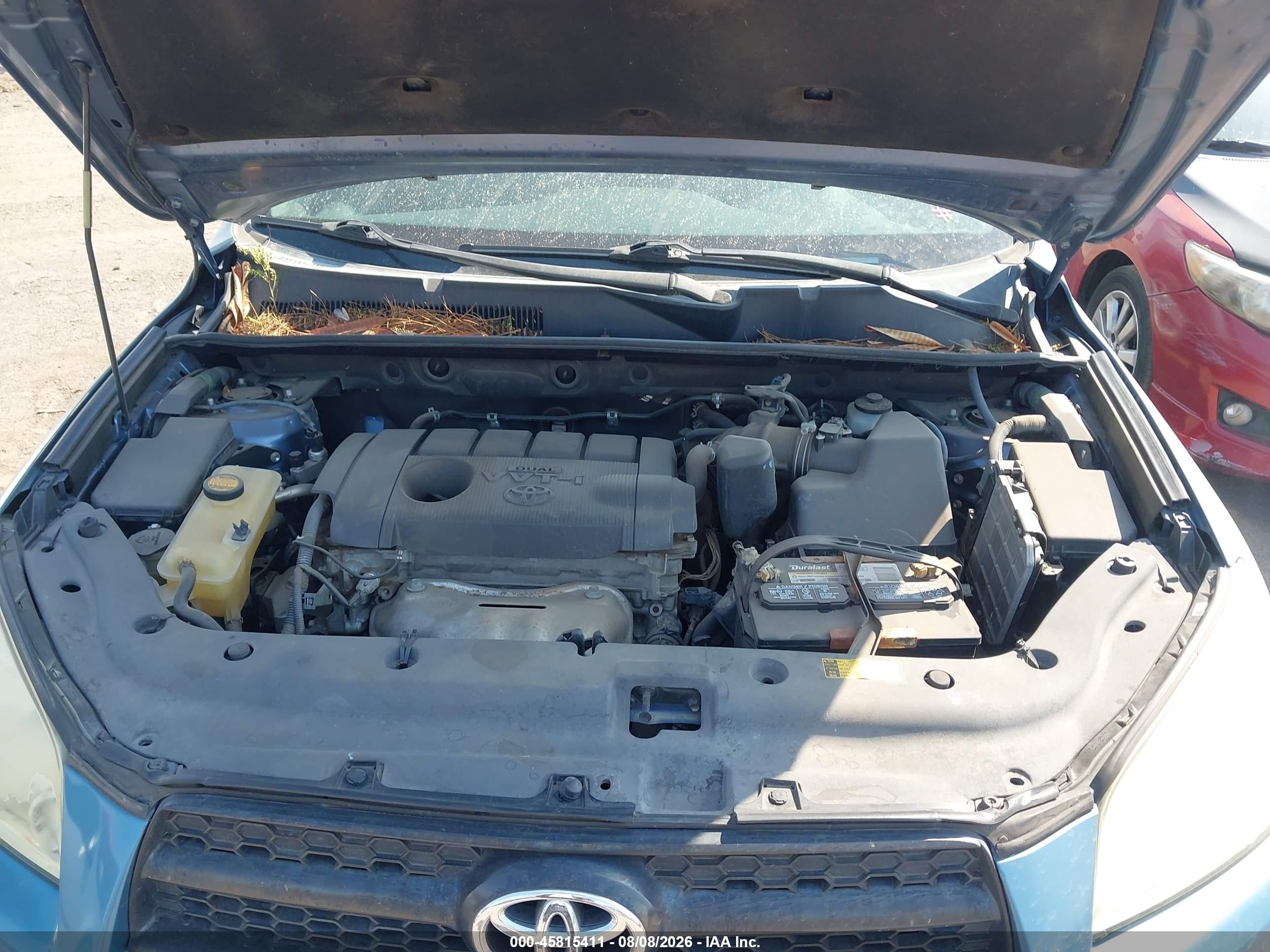 2011 Toyota Rav4   Blue vin: 2T3ZF4DV0BW068722