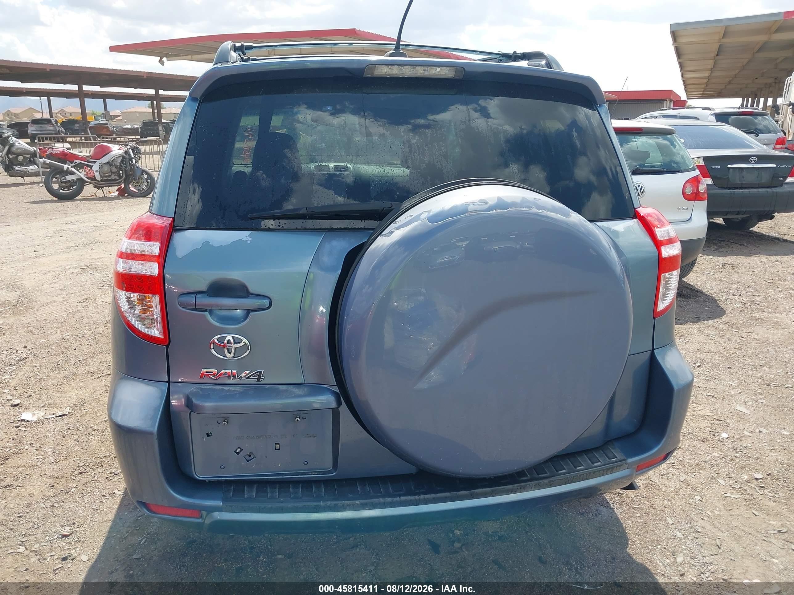 2011 Toyota Rav4   Blue vin: 2T3ZF4DV0BW068722