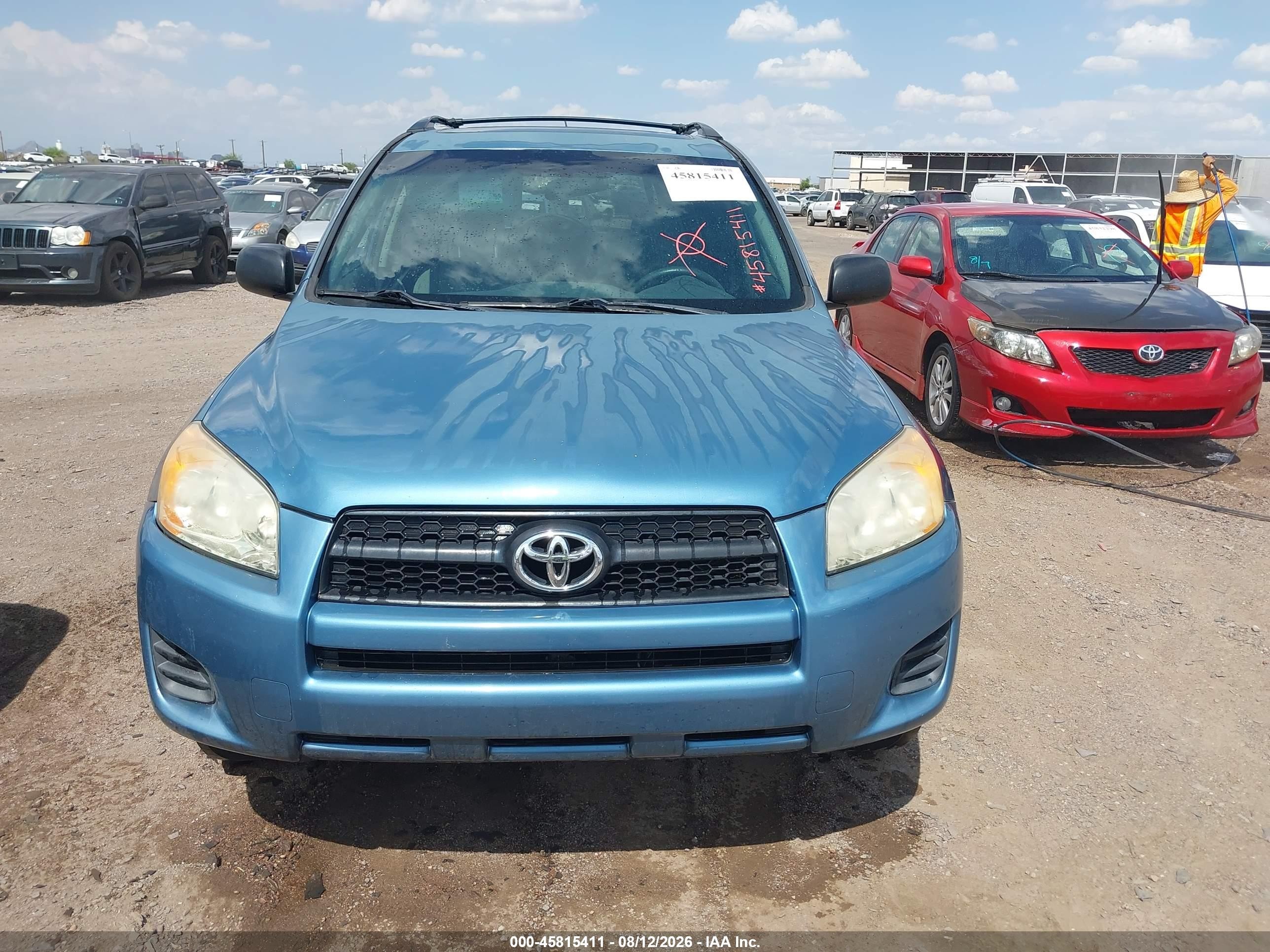 2011 Toyota Rav4   Blue vin: 2T3ZF4DV0BW068722