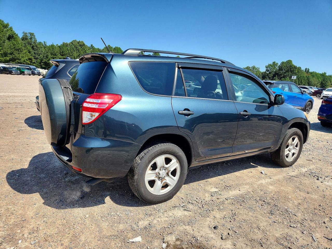 2011 Toyota Rav4 Base Green vin: 2T3ZF4DV0BW071989