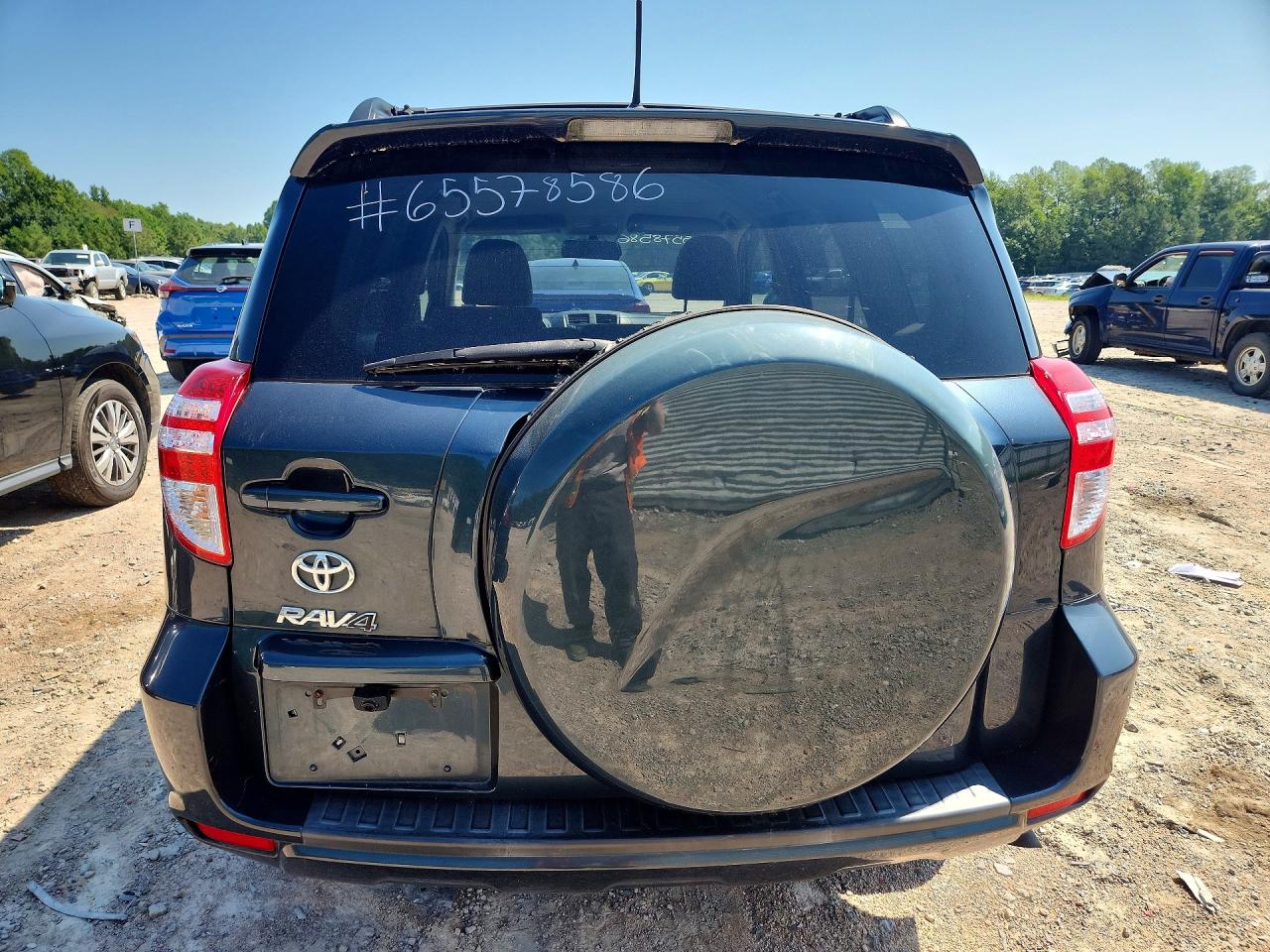 2011 Toyota Rav4 Base Green vin: 2T3ZF4DV0BW071989