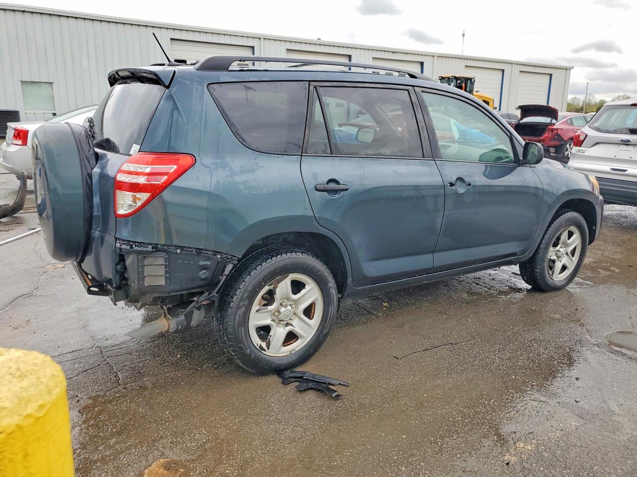 2011 Toyota Rav4 Base Blue vin: 2T3ZF4DV0BW083754