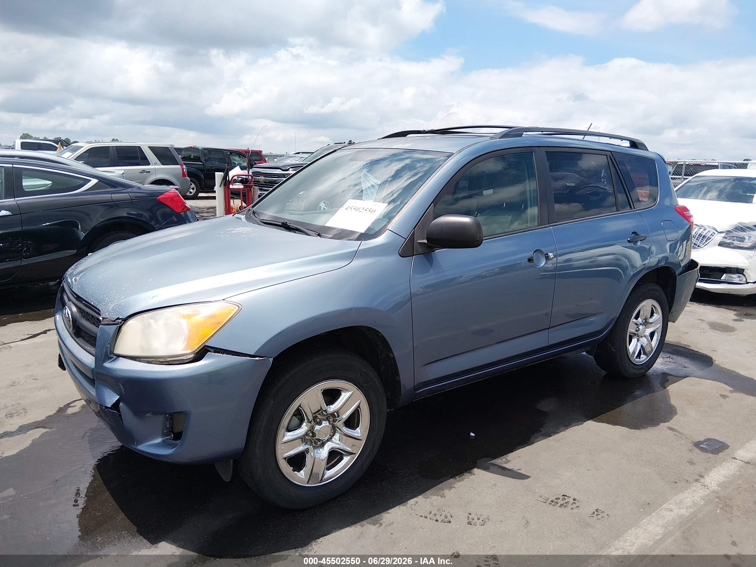 2011 Toyota Rav4   Blue vin: 2T3ZF4DV0BW084970