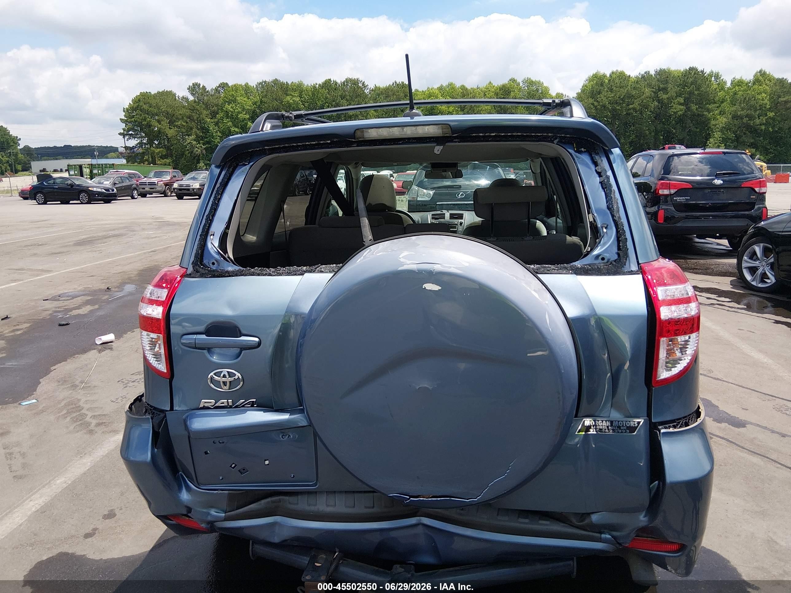 2011 Toyota Rav4   Blue vin: 2T3ZF4DV0BW084970
