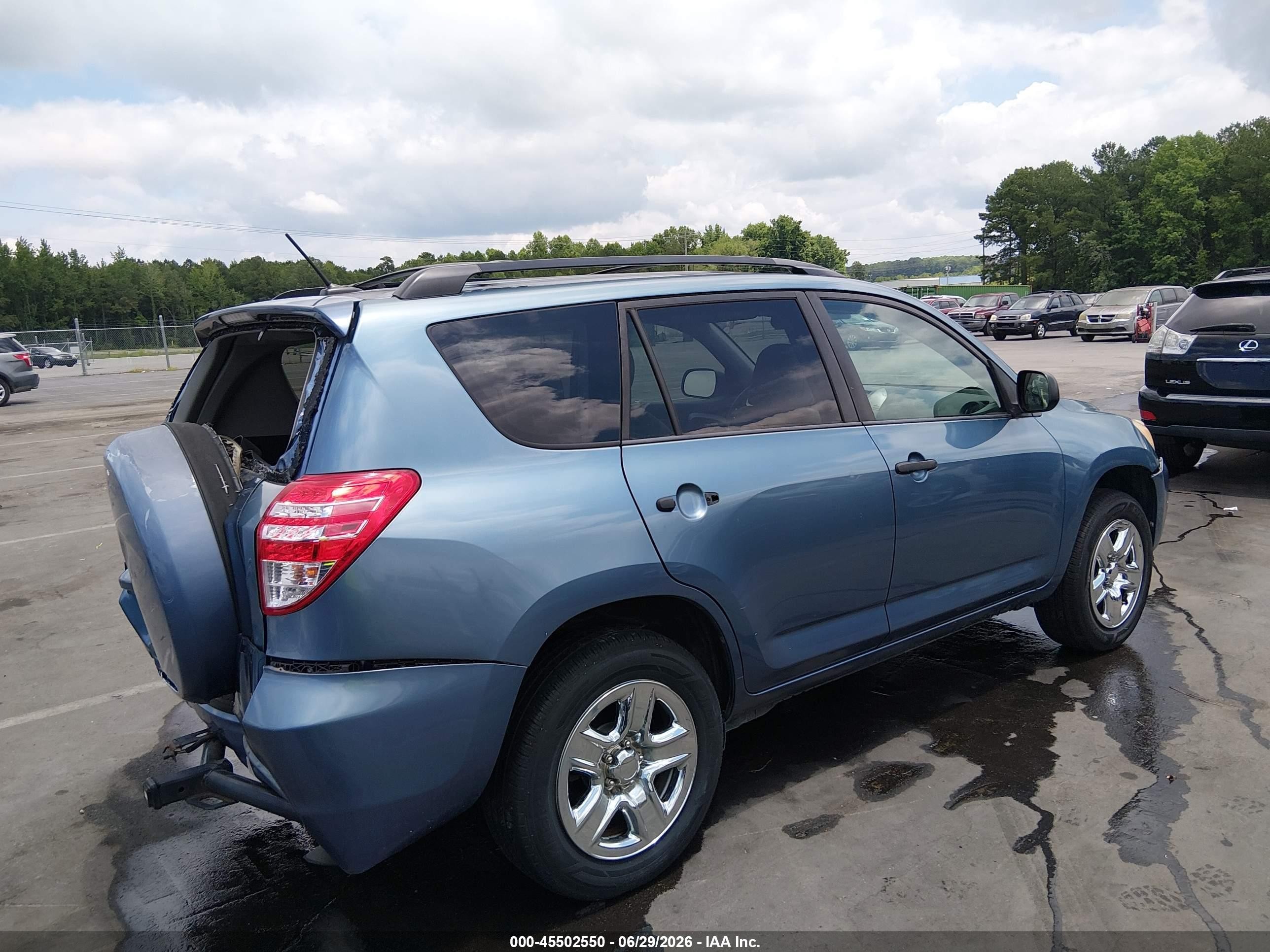 2011 Toyota Rav4   Blue vin: 2T3ZF4DV0BW084970