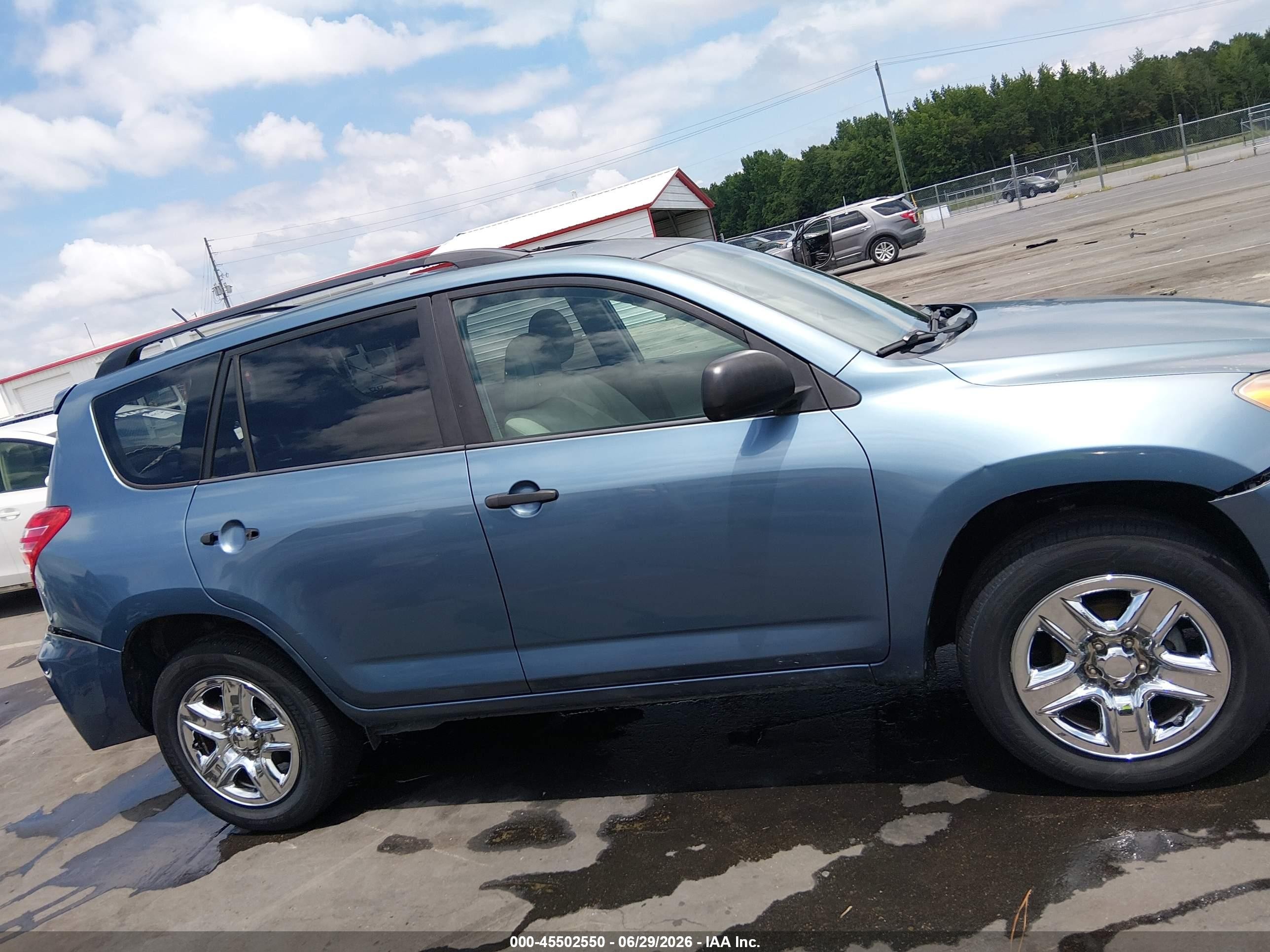 2011 Toyota Rav4   Blue vin: 2T3ZF4DV0BW084970