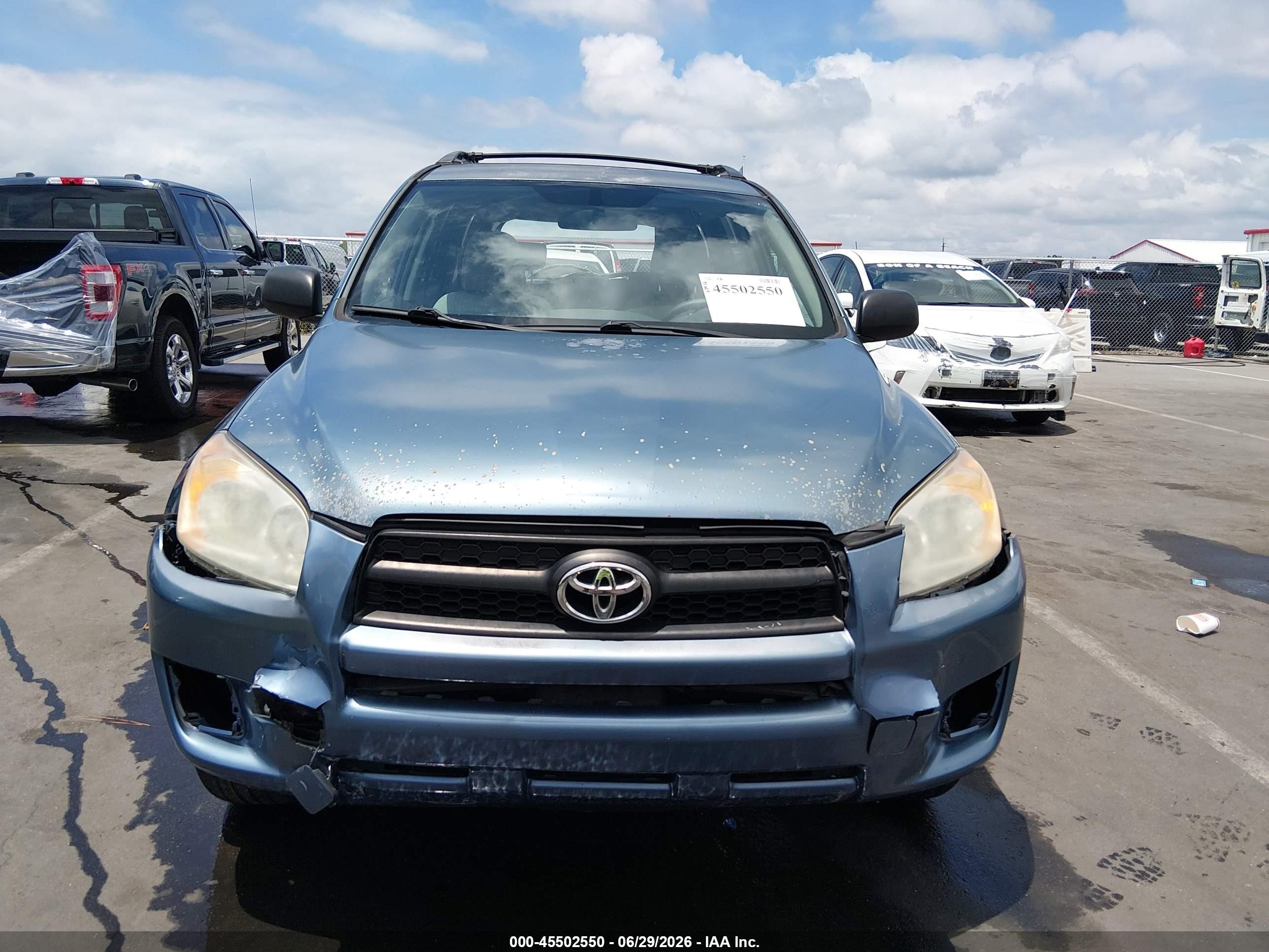 2011 Toyota Rav4   Blue vin: 2T3ZF4DV0BW084970
