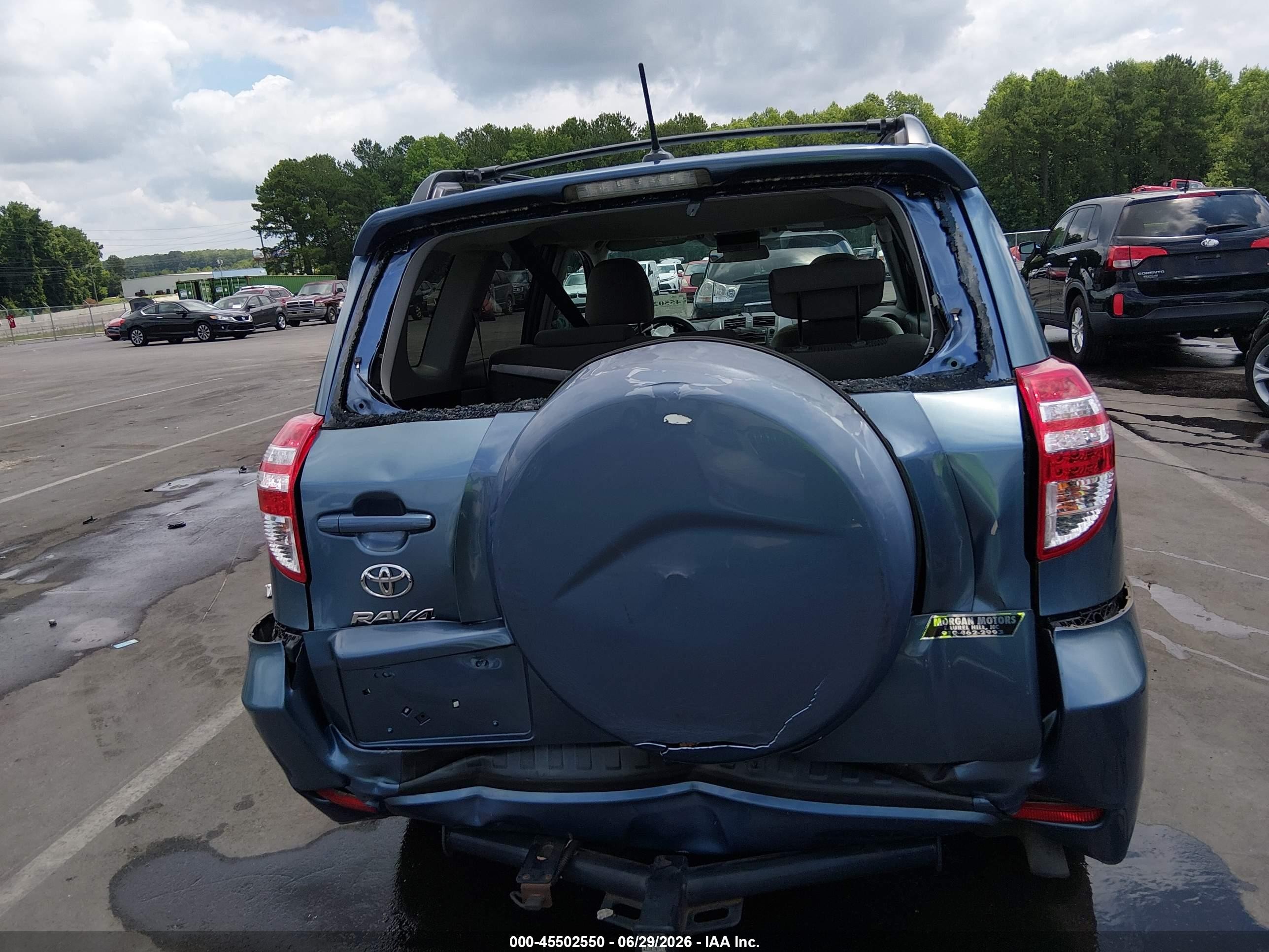2011 Toyota Rav4   Blue vin: 2T3ZF4DV0BW084970