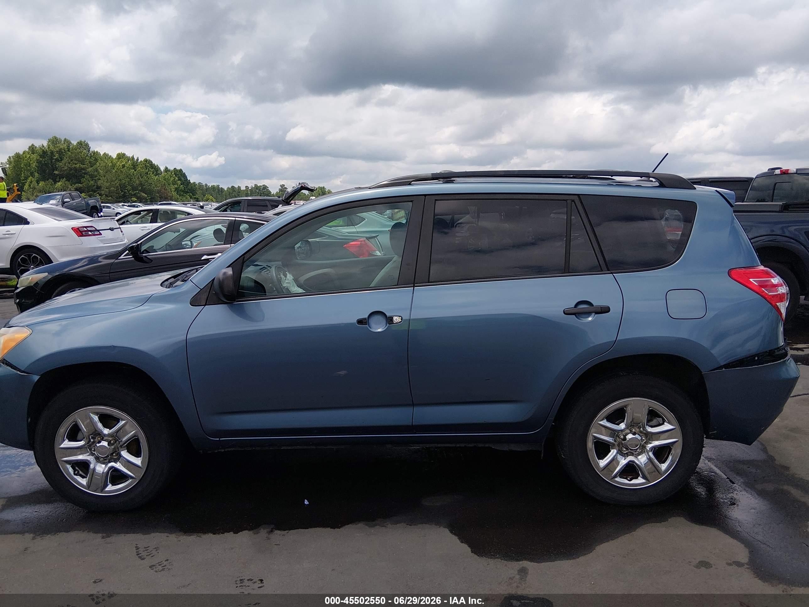 2011 Toyota Rav4   Blue vin: 2T3ZF4DV0BW084970