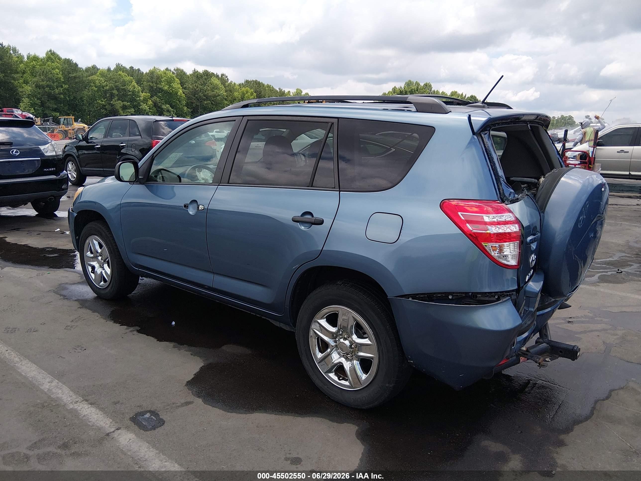2011 Toyota Rav4   Blue vin: 2T3ZF4DV0BW084970