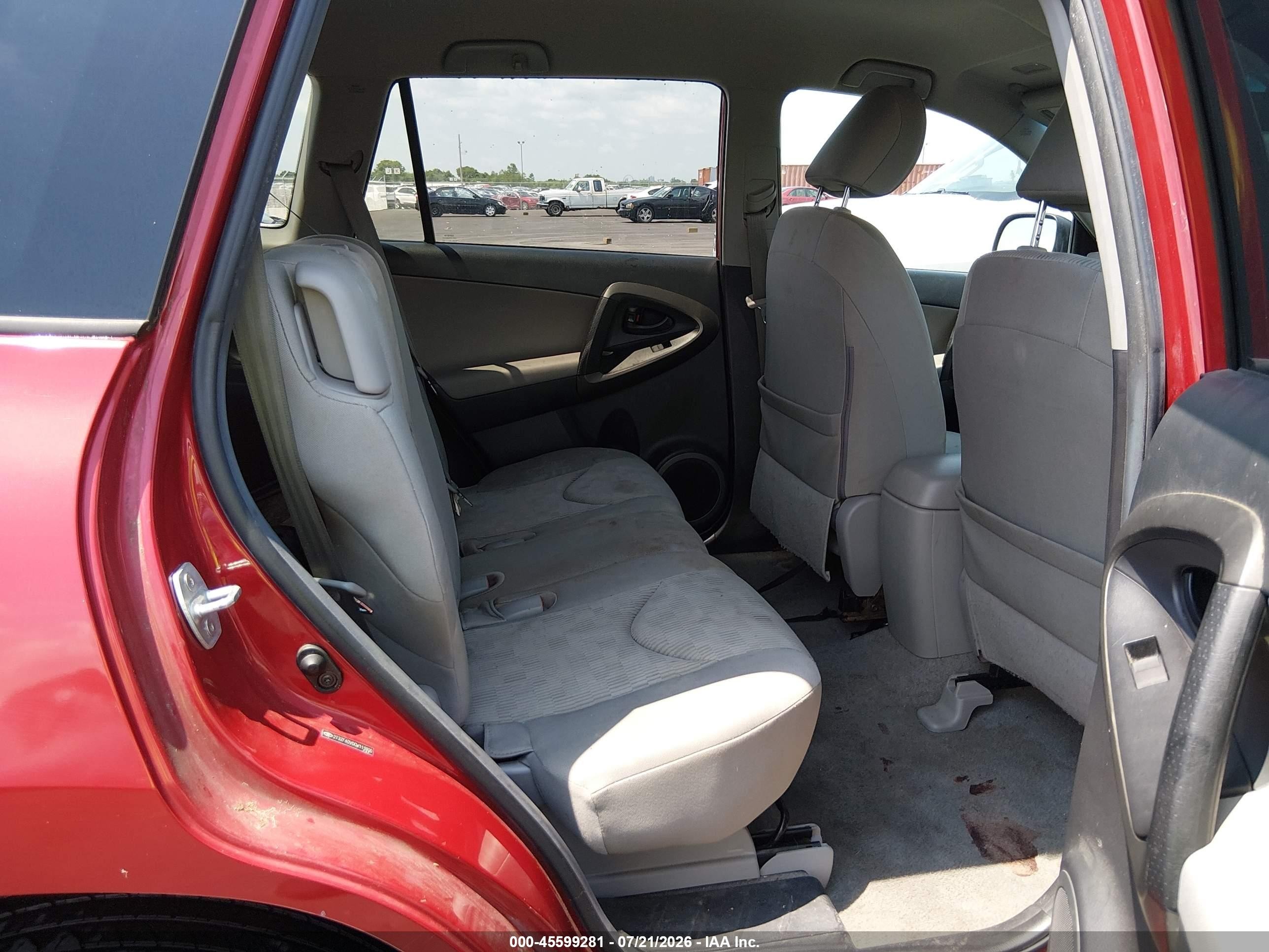 2012 Toyota Rav4   Red vin: 2T3ZF4DV0CW111800