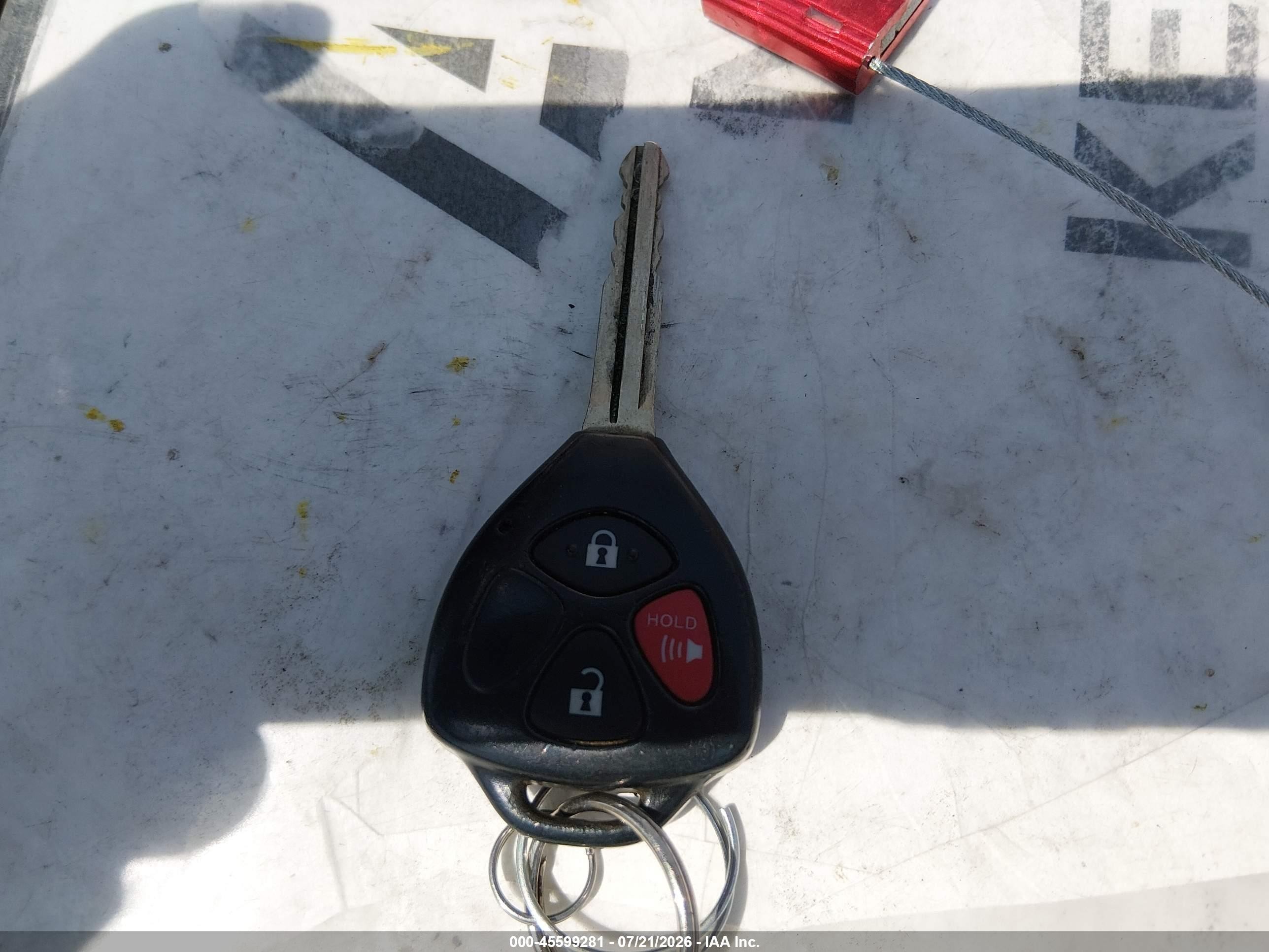 2012 Toyota Rav4   Red vin: 2T3ZF4DV0CW111800
