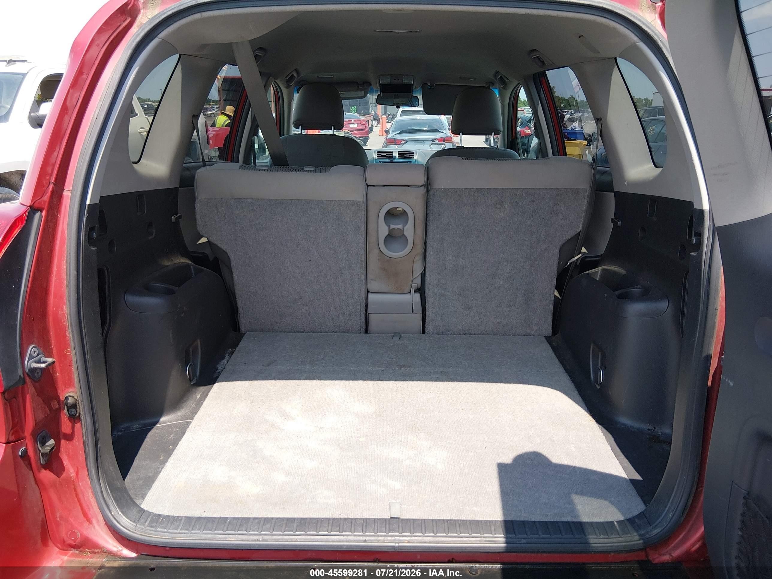 2012 Toyota Rav4   Red vin: 2T3ZF4DV0CW111800