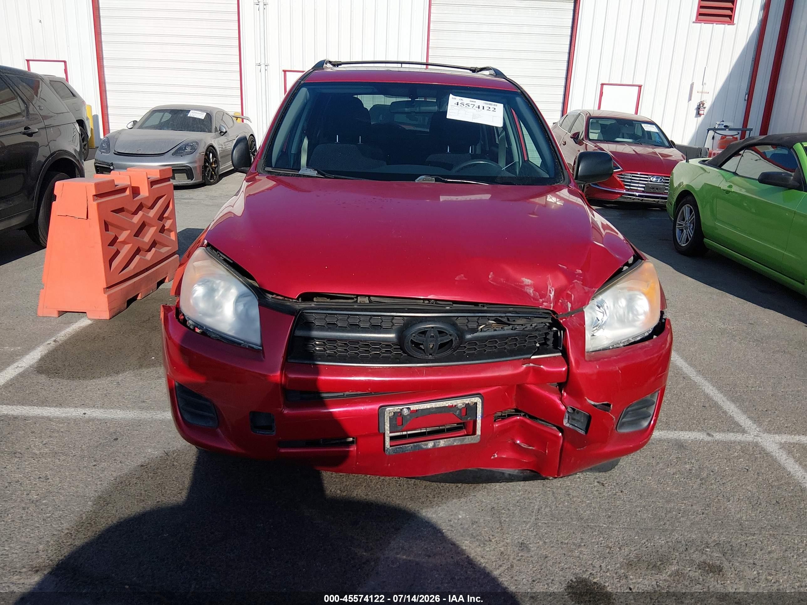 2012 Toyota Rav4   Red vin: 2T3ZF4DV0CW133392