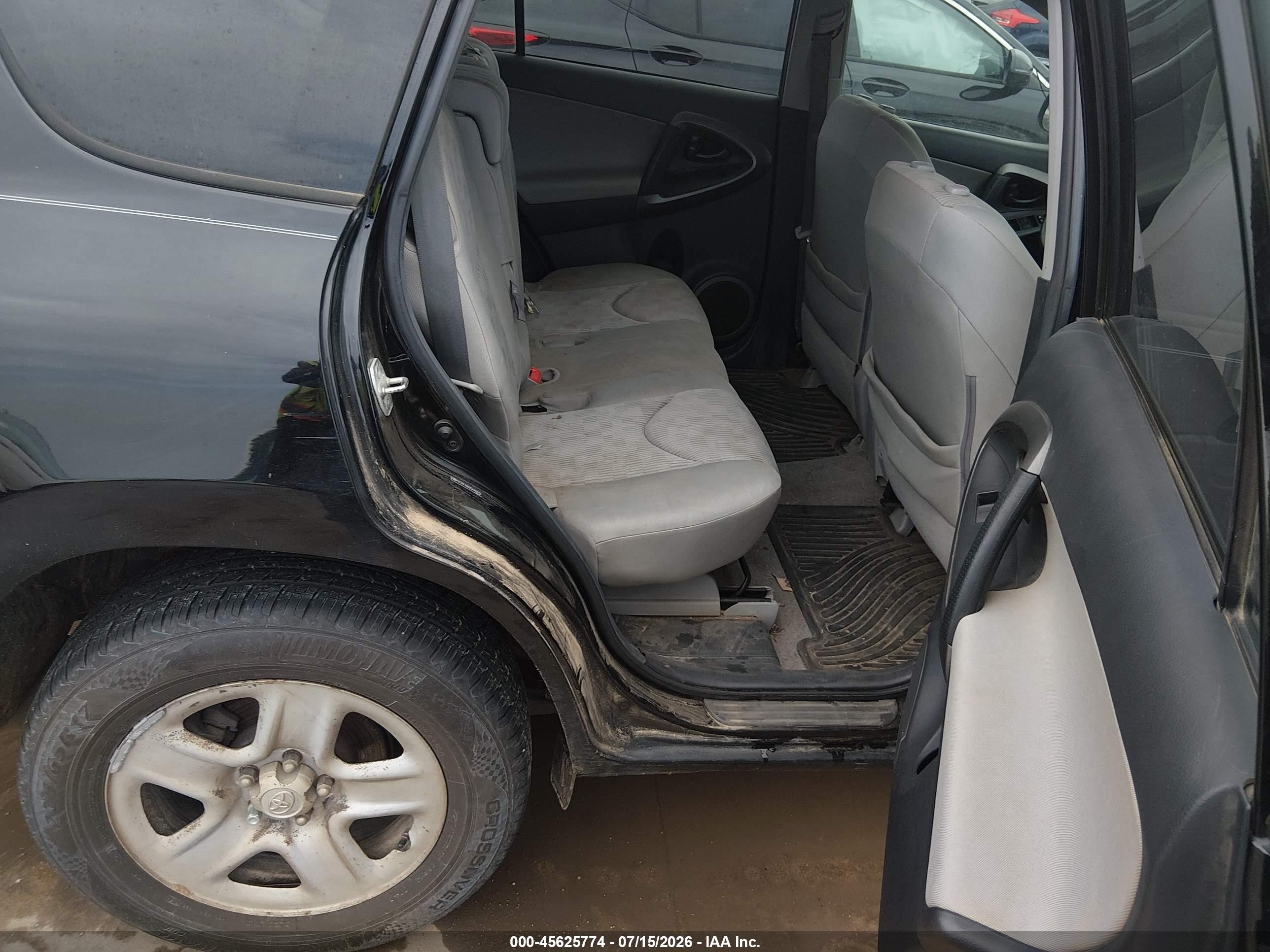 2012 Toyota Rav4   Black vin: 2T3ZF4DV0CW140813