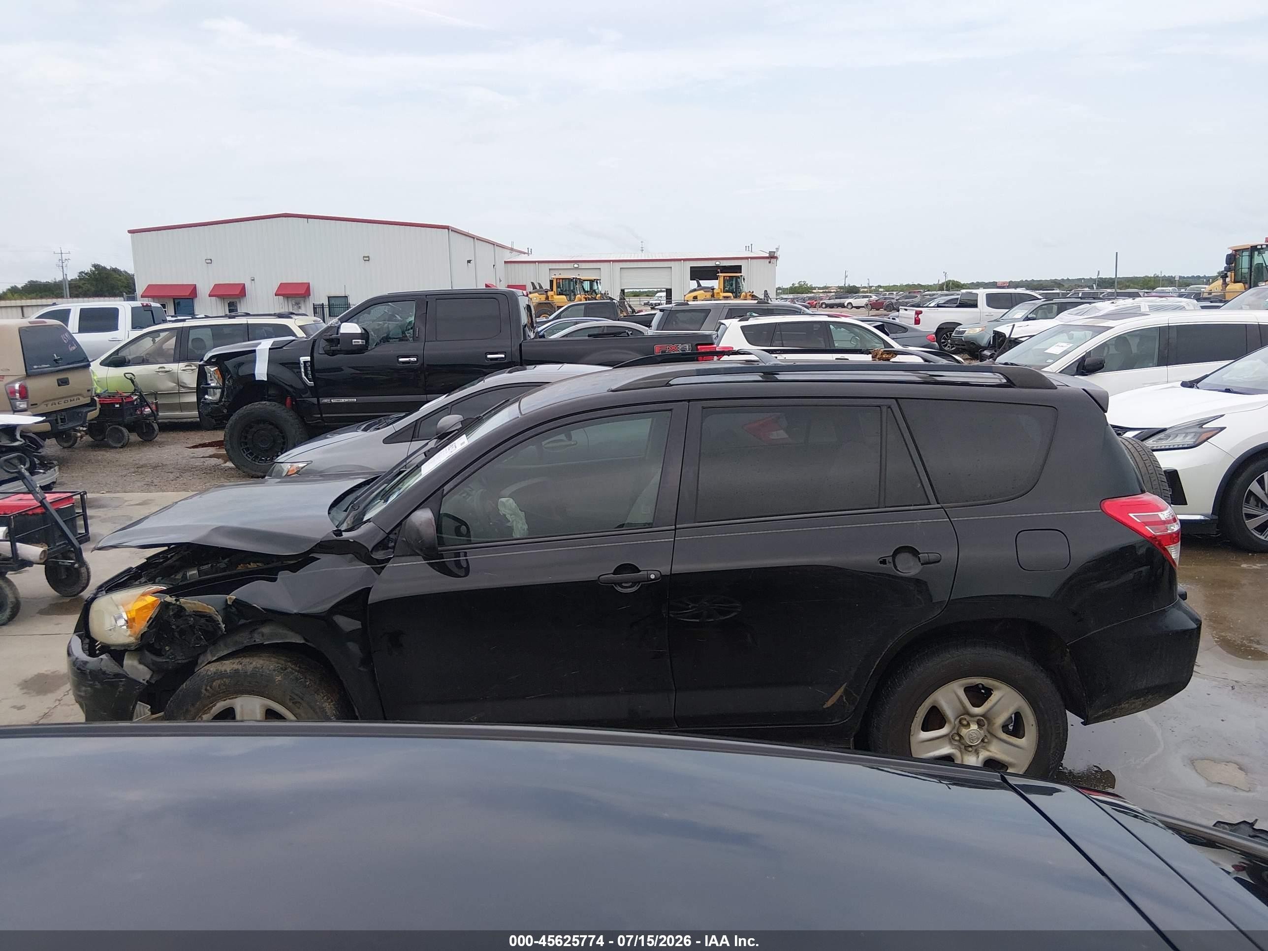 2012 Toyota Rav4   Black vin: 2T3ZF4DV0CW140813