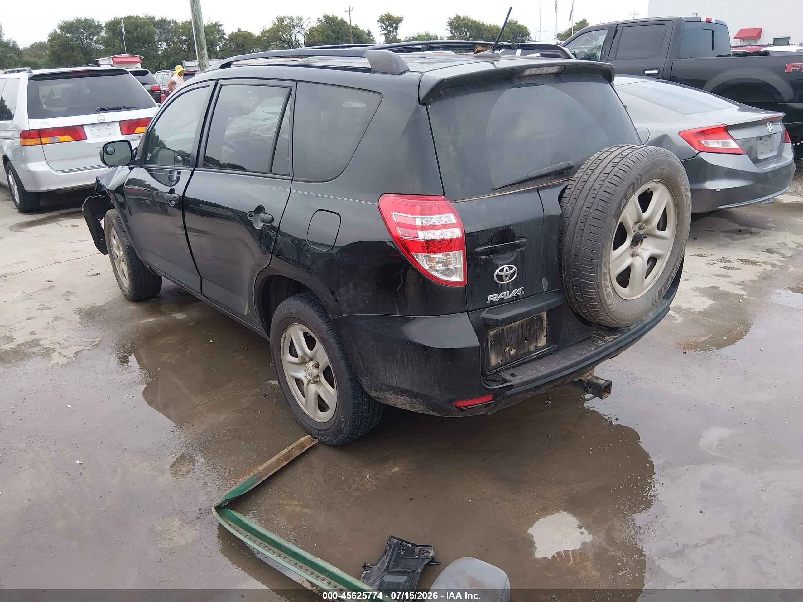 2012 Toyota Rav4   Black vin: 2T3ZF4DV0CW140813