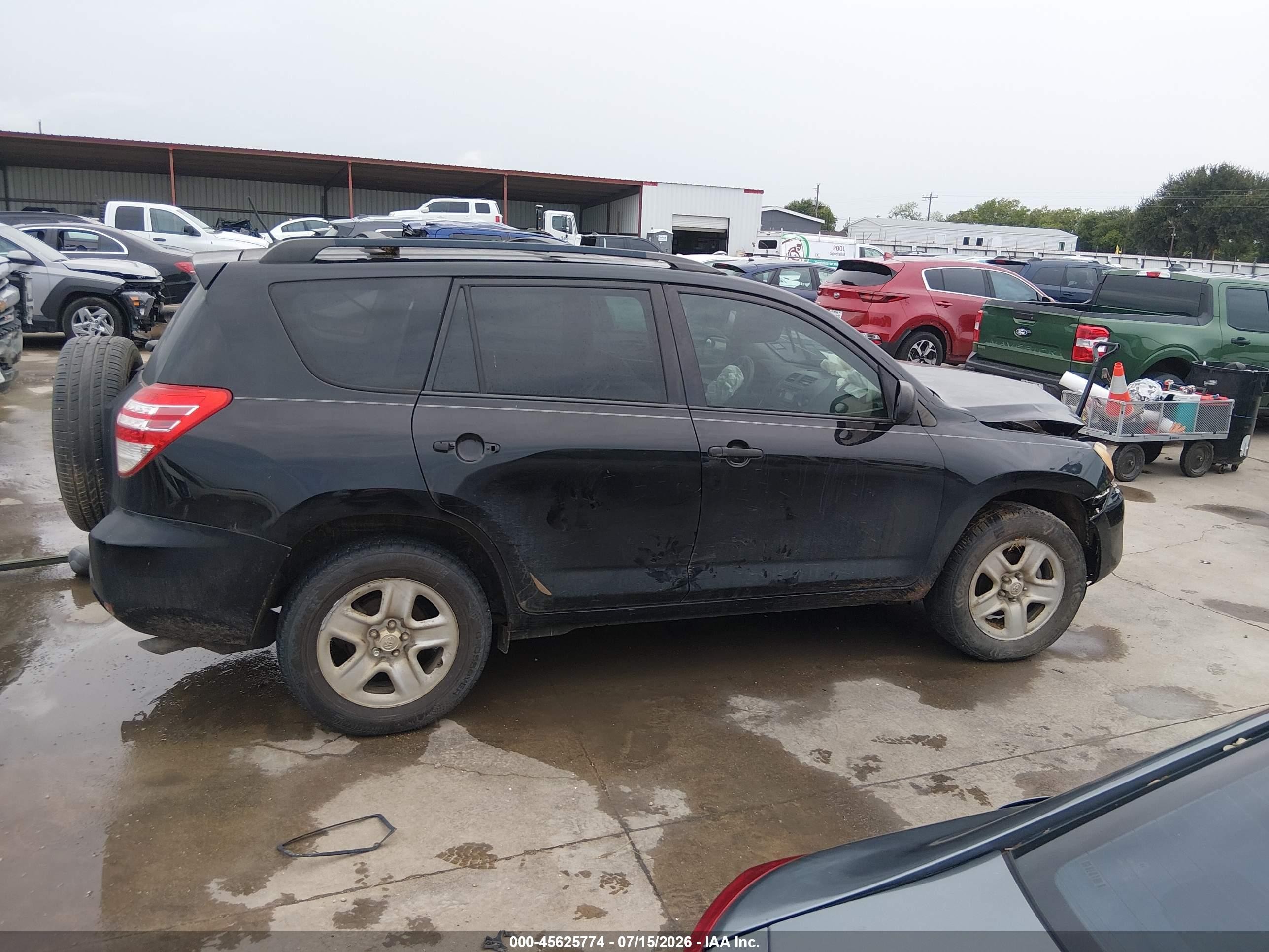 2012 Toyota Rav4   Black vin: 2T3ZF4DV0CW140813