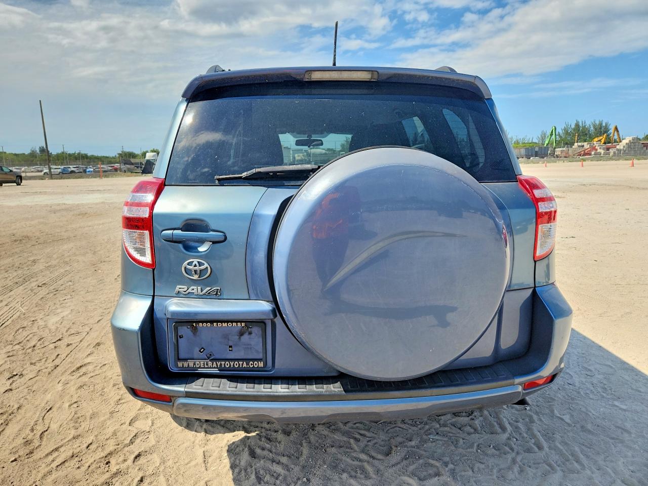 2012 Toyota Rav4 Base Blue vin: 2T3ZF4DV0CW142223