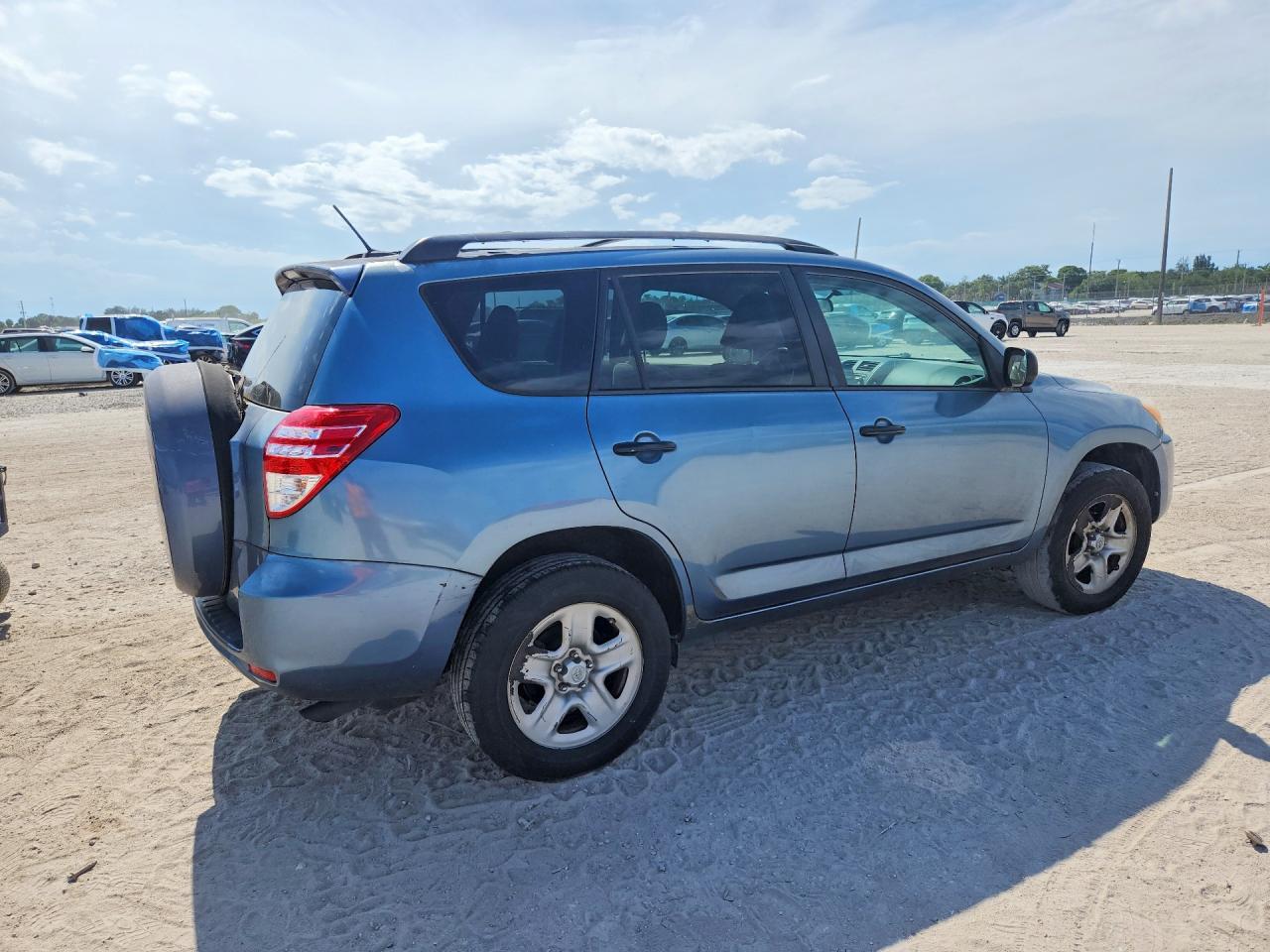 2012 Toyota Rav4 Base Blue vin: 2T3ZF4DV0CW142223