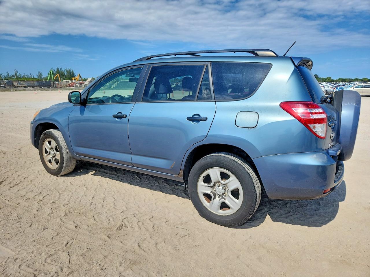 2012 Toyota Rav4 Base Blue vin: 2T3ZF4DV0CW142223
