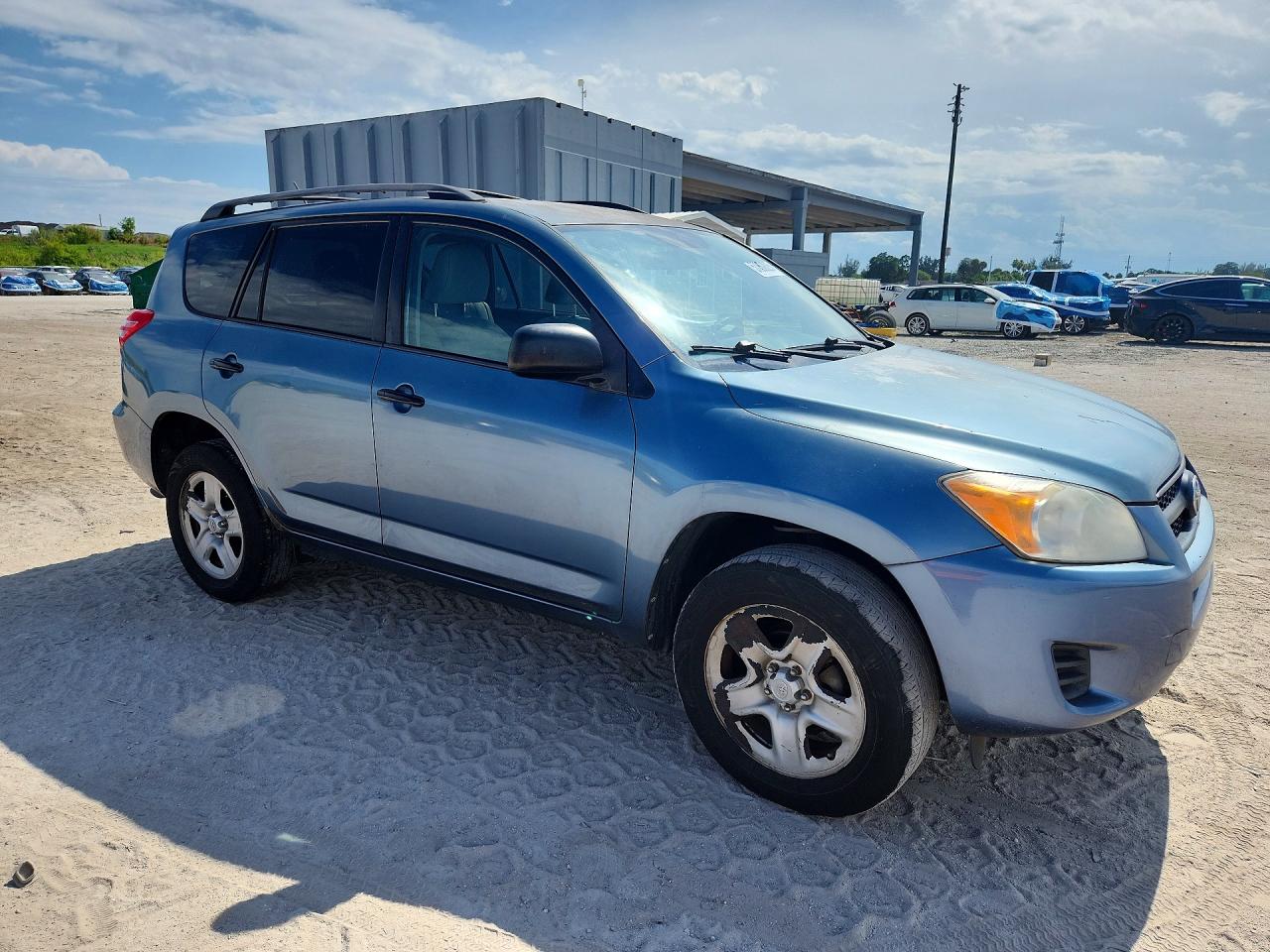 2012 Toyota Rav4 Base Blue vin: 2T3ZF4DV0CW142223