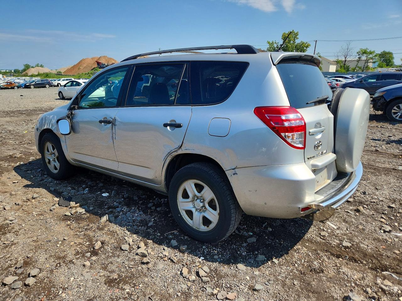 2010 Toyota Rav4 Base Silver vin: 2T3ZF4DV1AW017857
