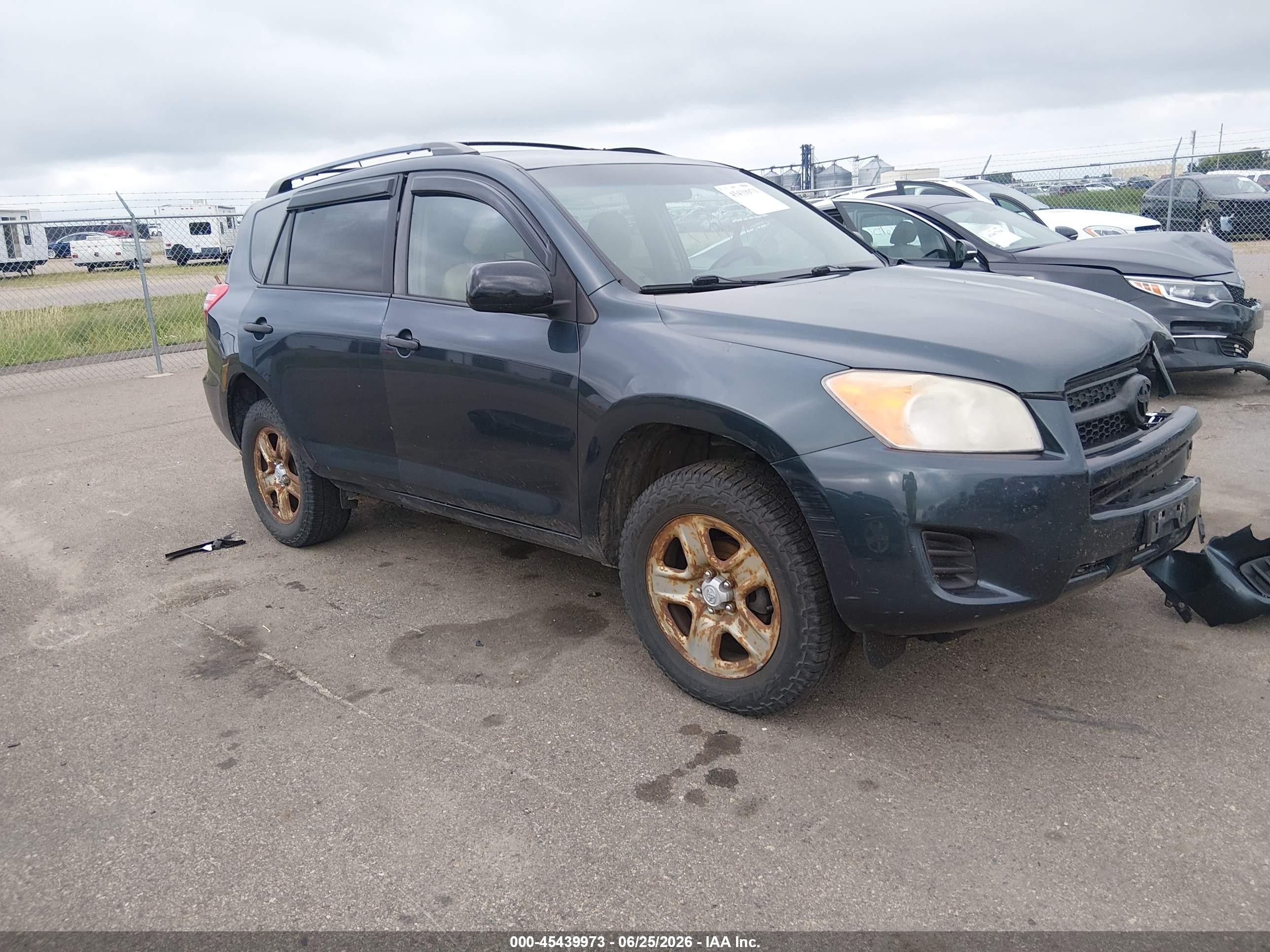 2010 Toyota Rav4   Blue vin: 2T3ZF4DV1AW023691