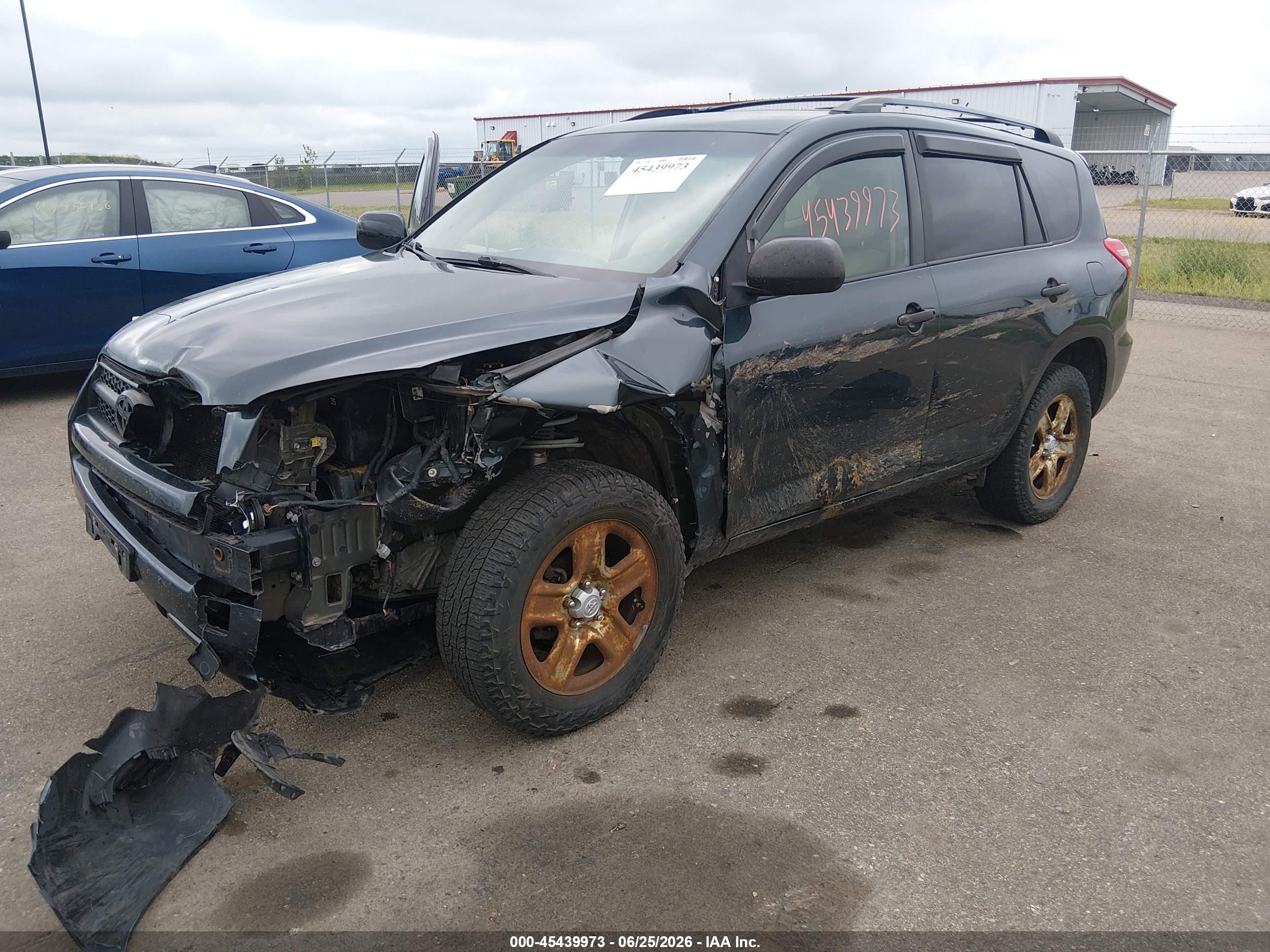 2010 Toyota Rav4   Blue vin: 2T3ZF4DV1AW023691